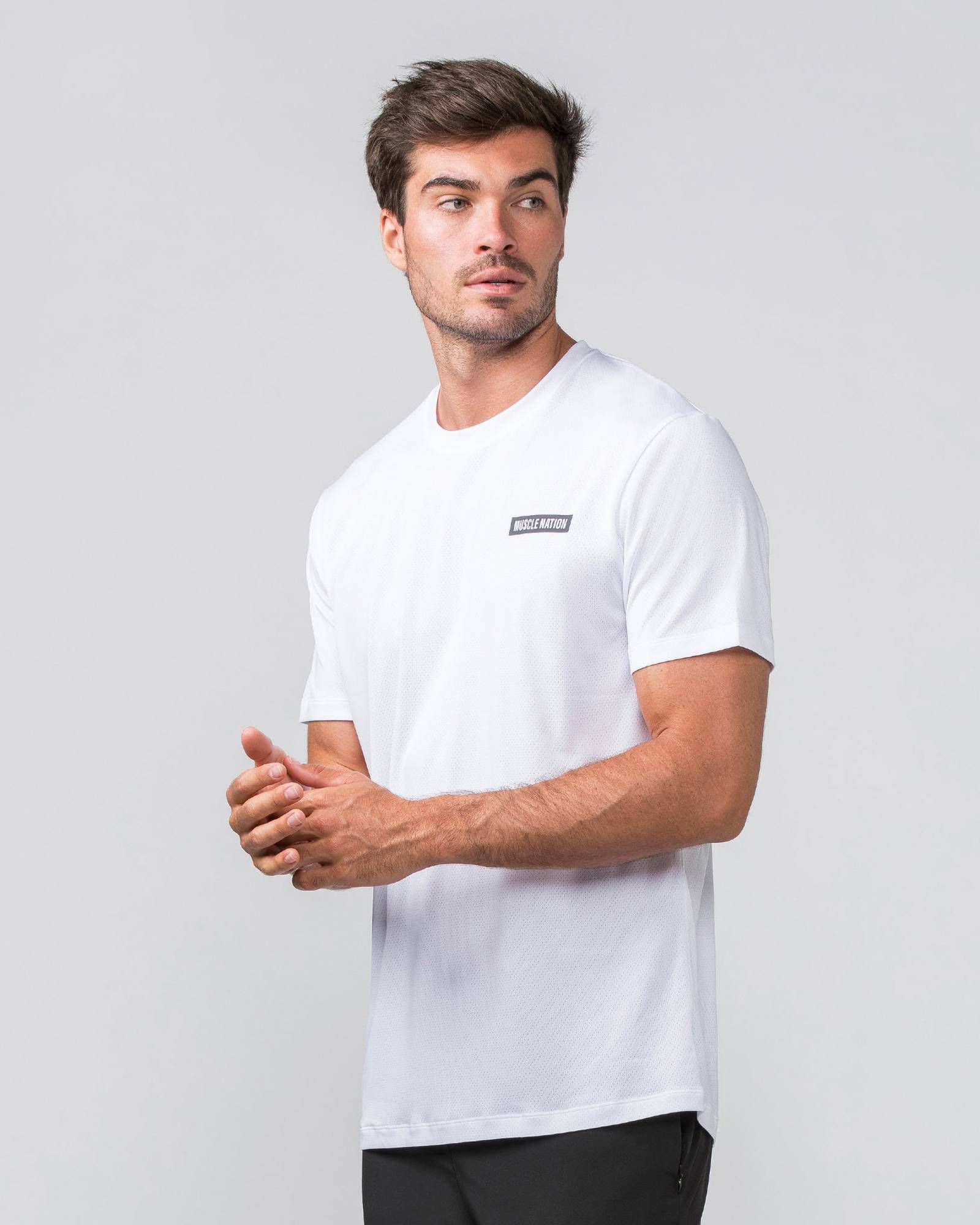 Relaxed Active Tee - White