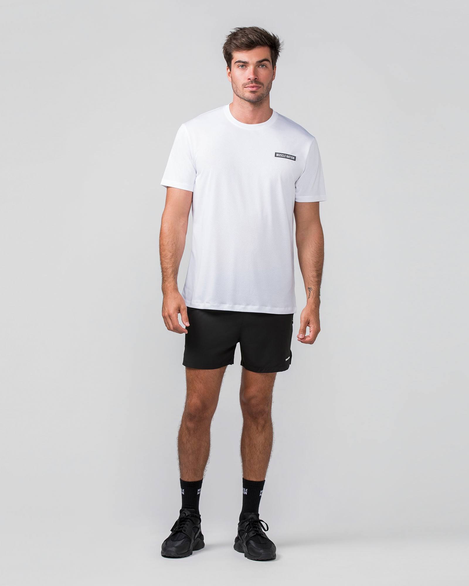 Relaxed Active Tee - White