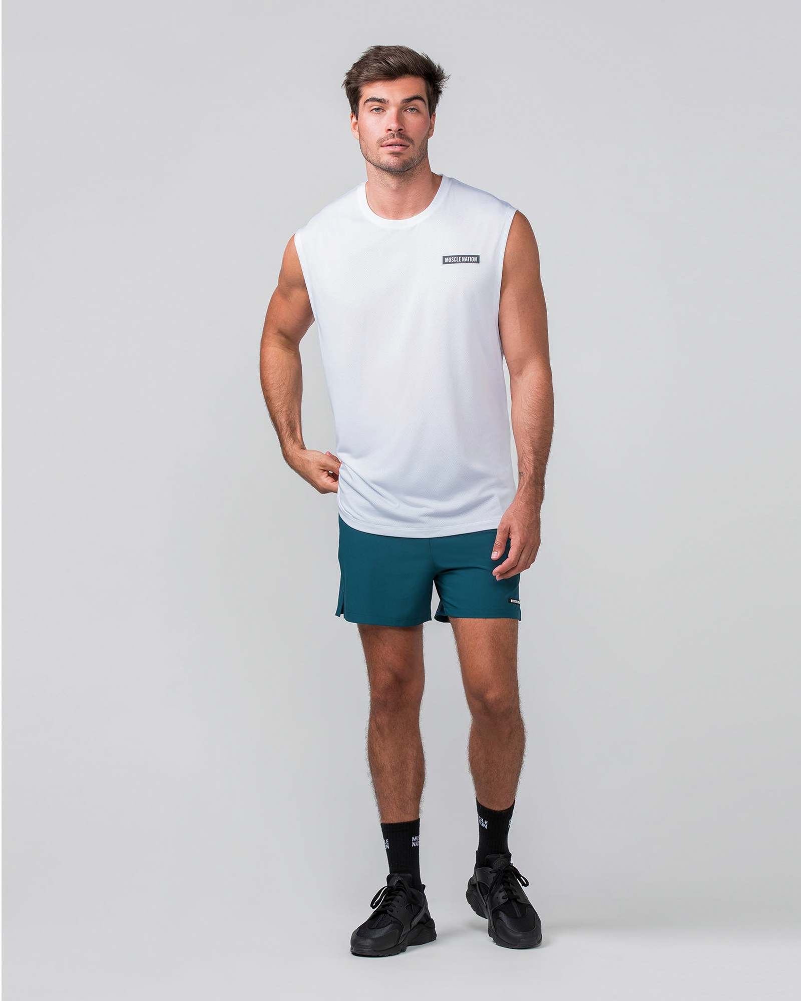 Relaxed Active Tank - White