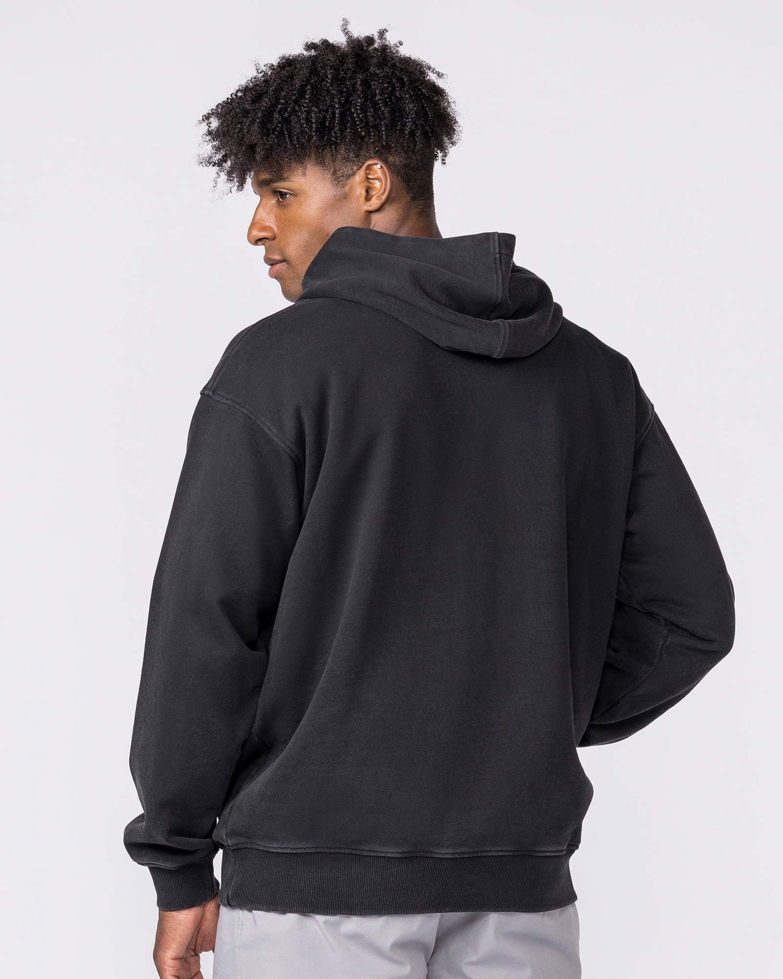Metalcore Vintage Hoodie - Washed Black