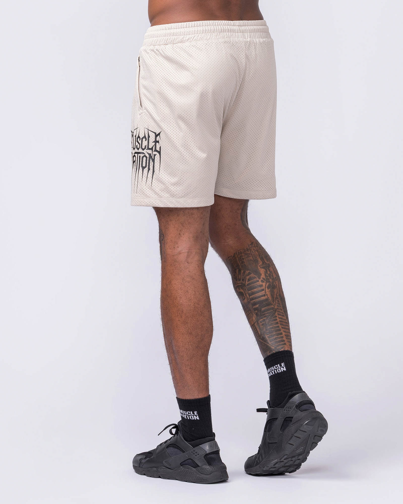 Metalcore Lay Up 5" Shorts - Cream