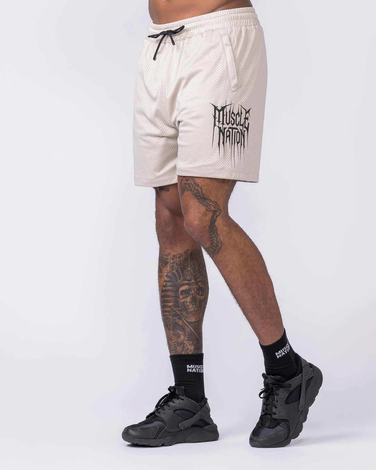 Metalcore Lay Up 5" Shorts - Cream