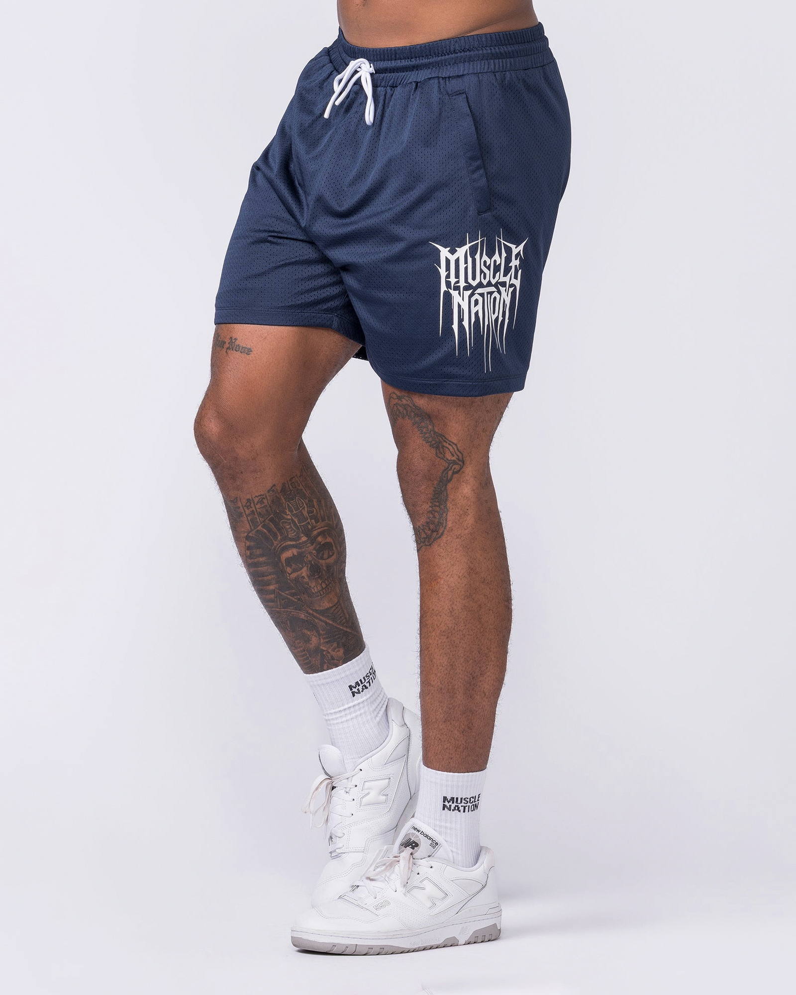 Metalcore Lay Up 5" Shorts - Navy