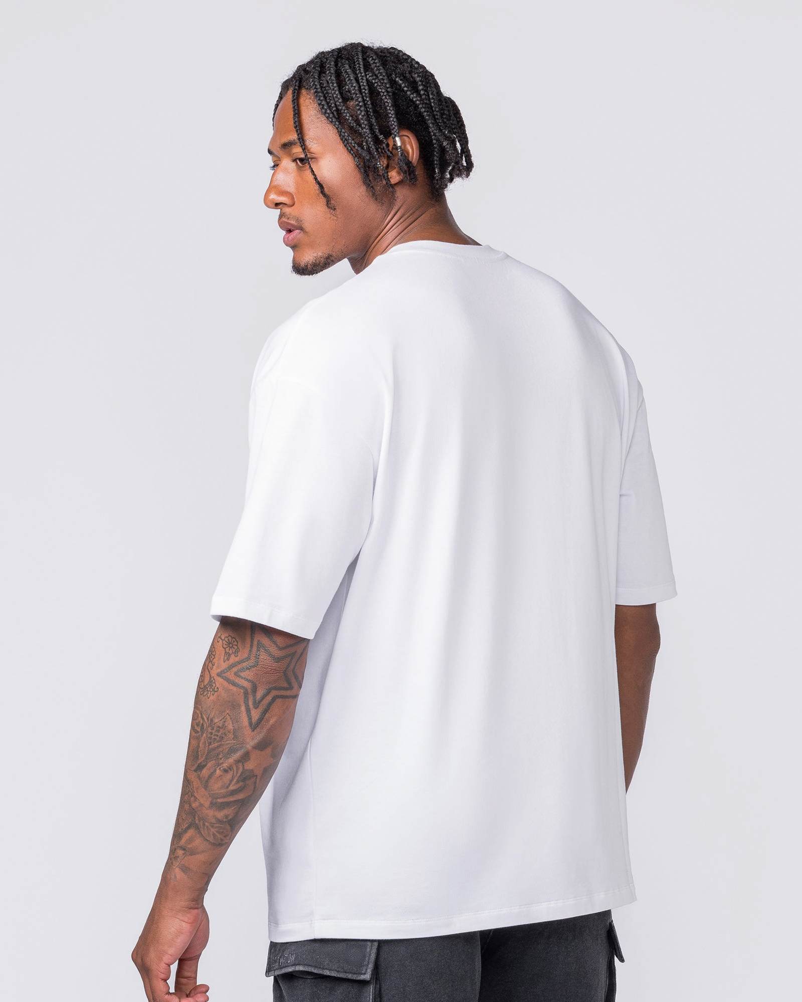Metalcore Oversized Tee - White