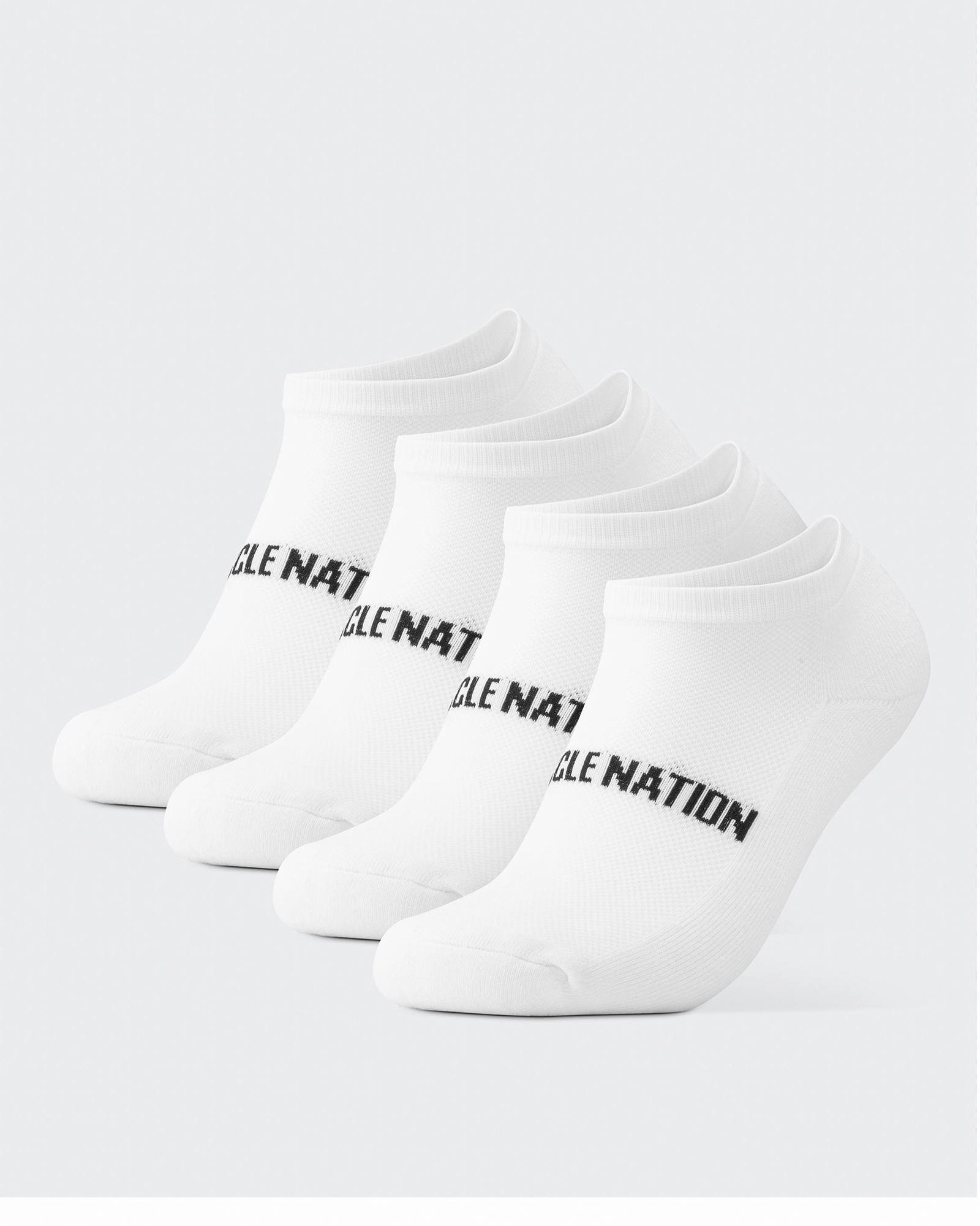 Womens Ankle Socks (x2 Pack) - White