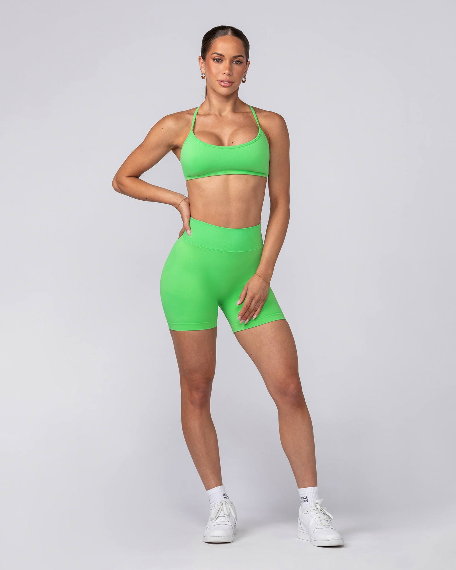 Sculpt Seamless Bralette - Neon Apple