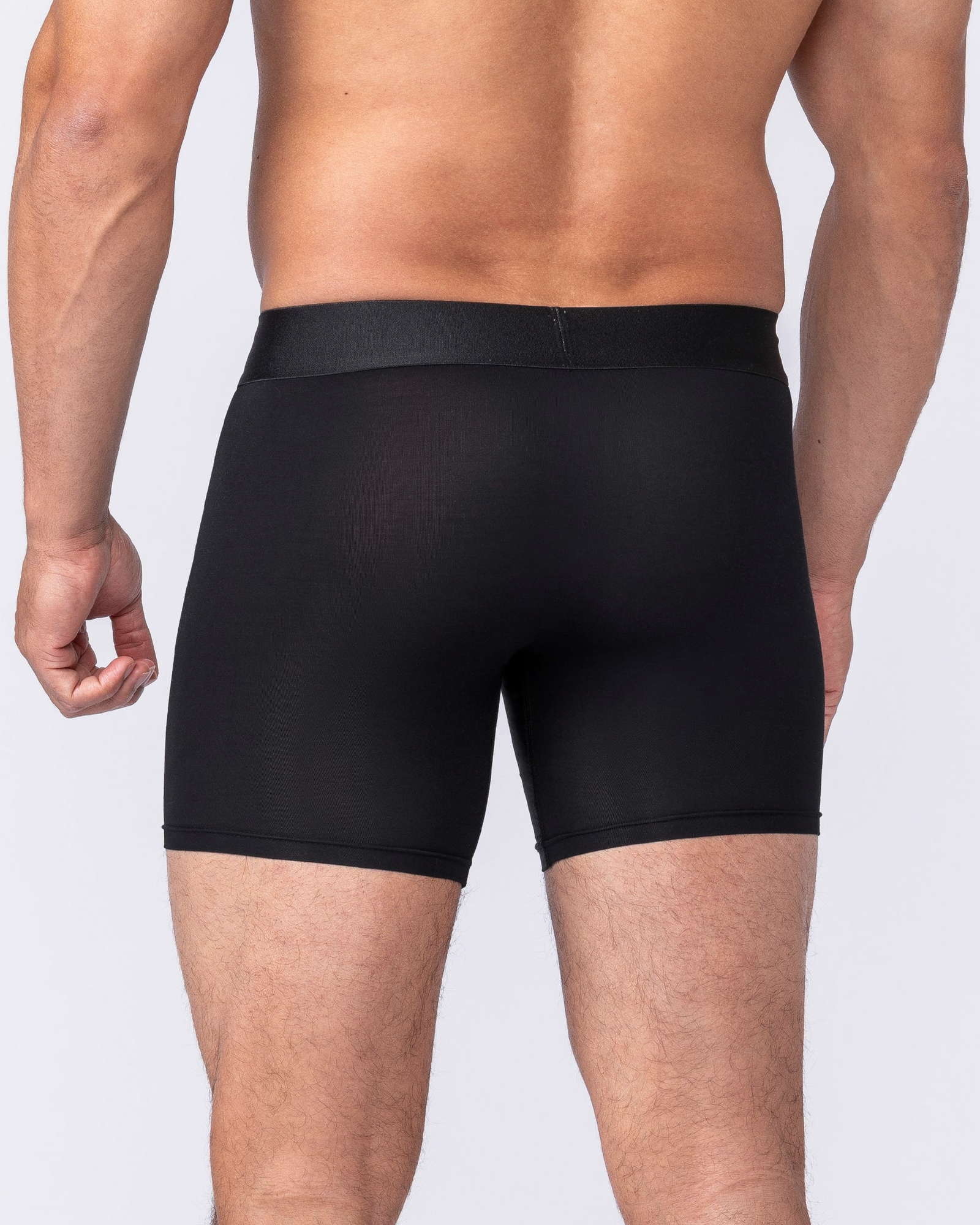 Mens Boxer Briefs - 3Pack - Black