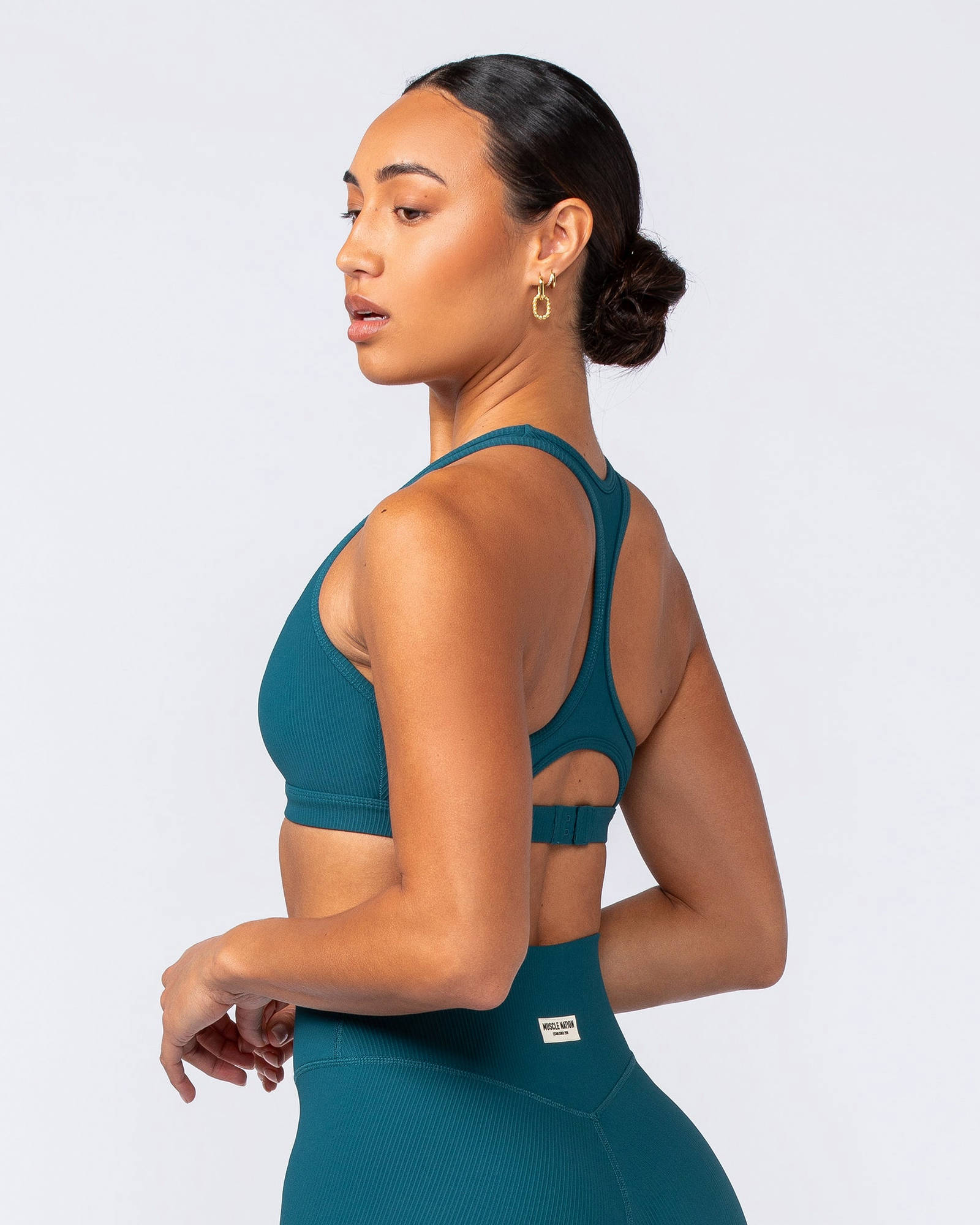 Drew Rib Bra - Dark Marine