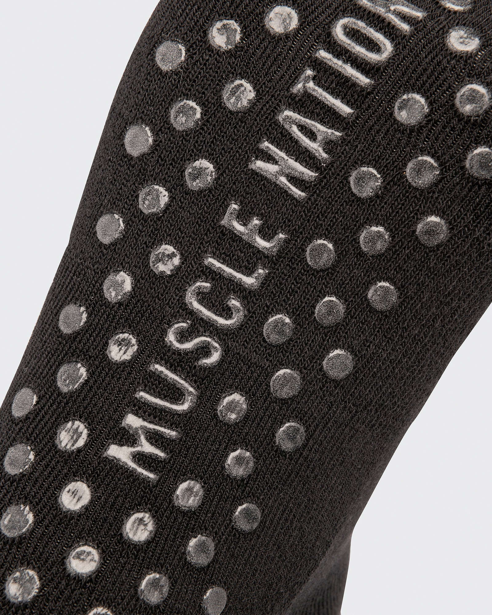 1/4 Crew Grip Sock - 1Pack - Black