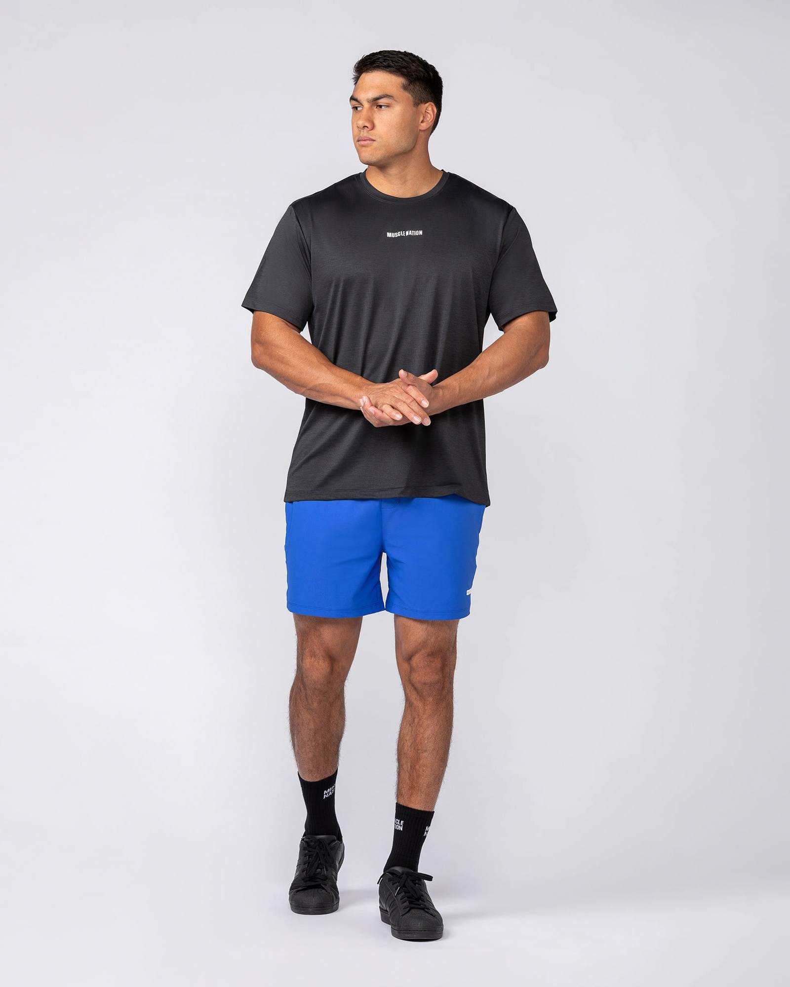 On Repeat Training 5" Shorts - Power Blue
