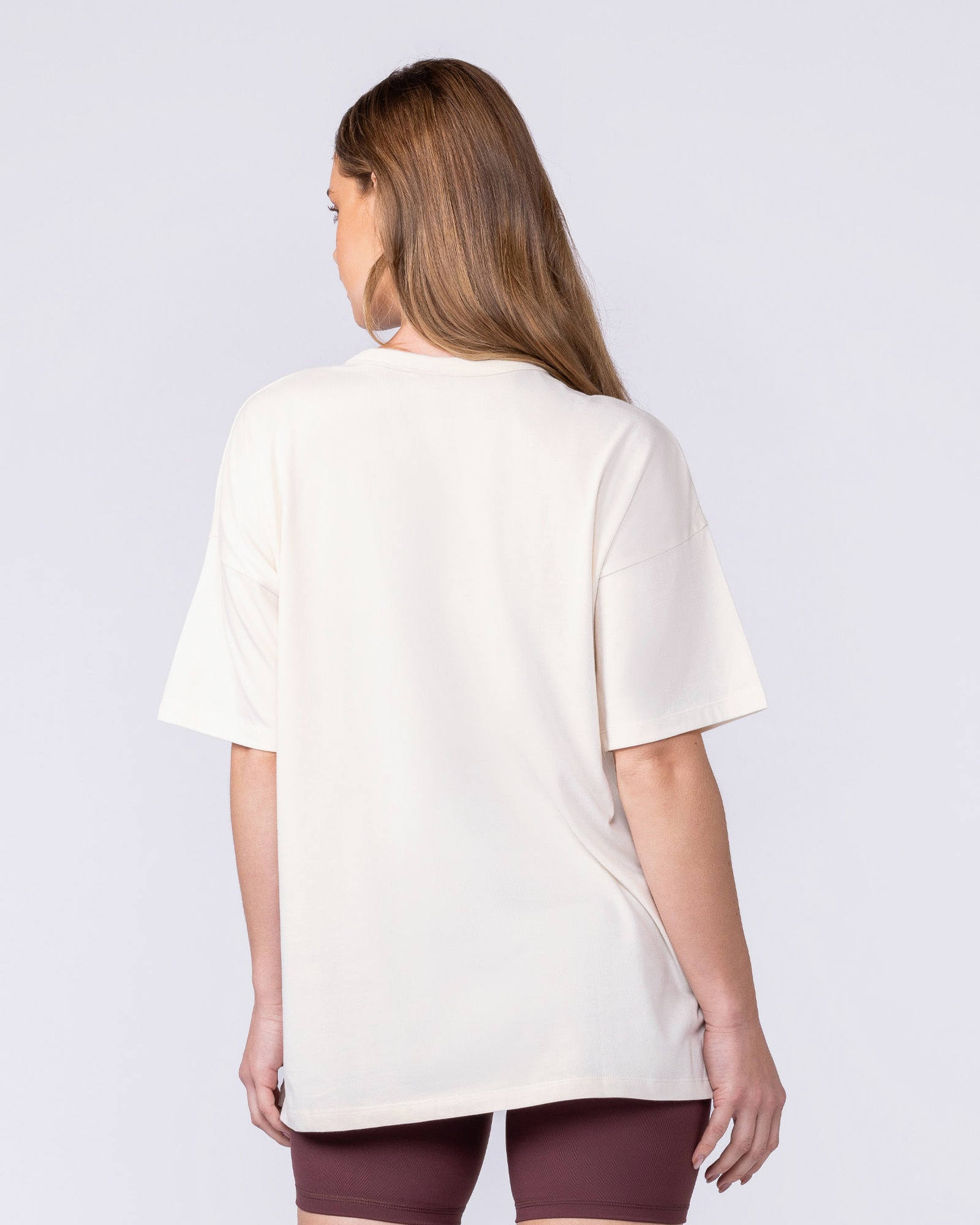 MN Saloon Oversized Tee - Travertine