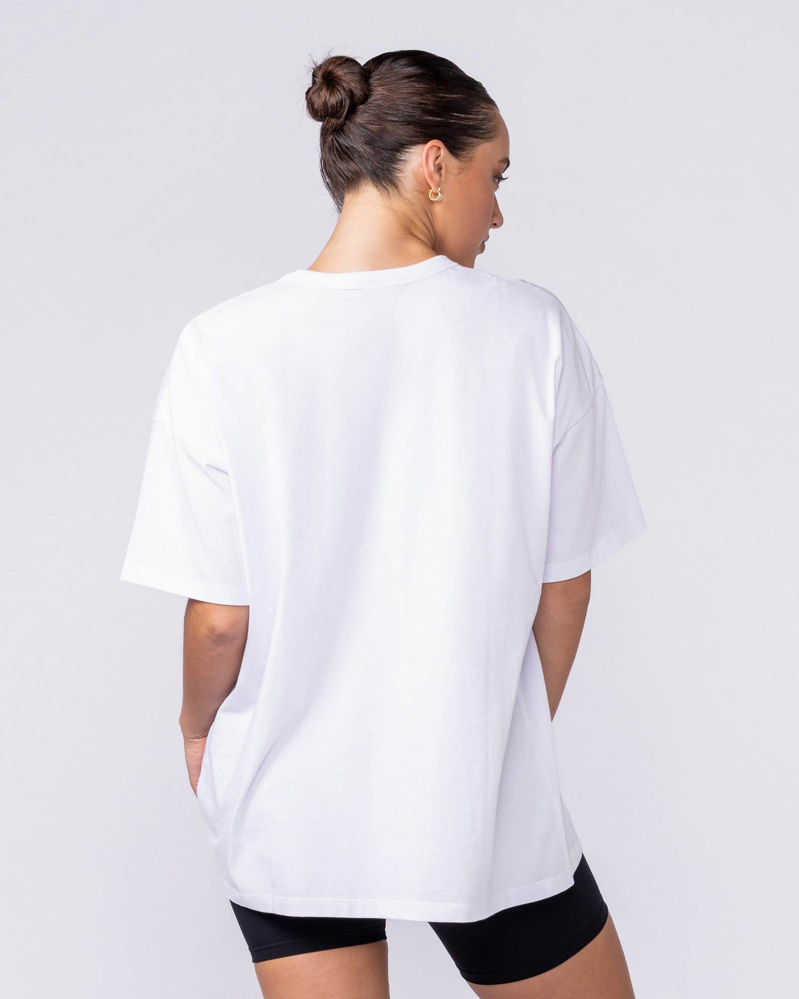 MN Saloon Oversized Tee - White
