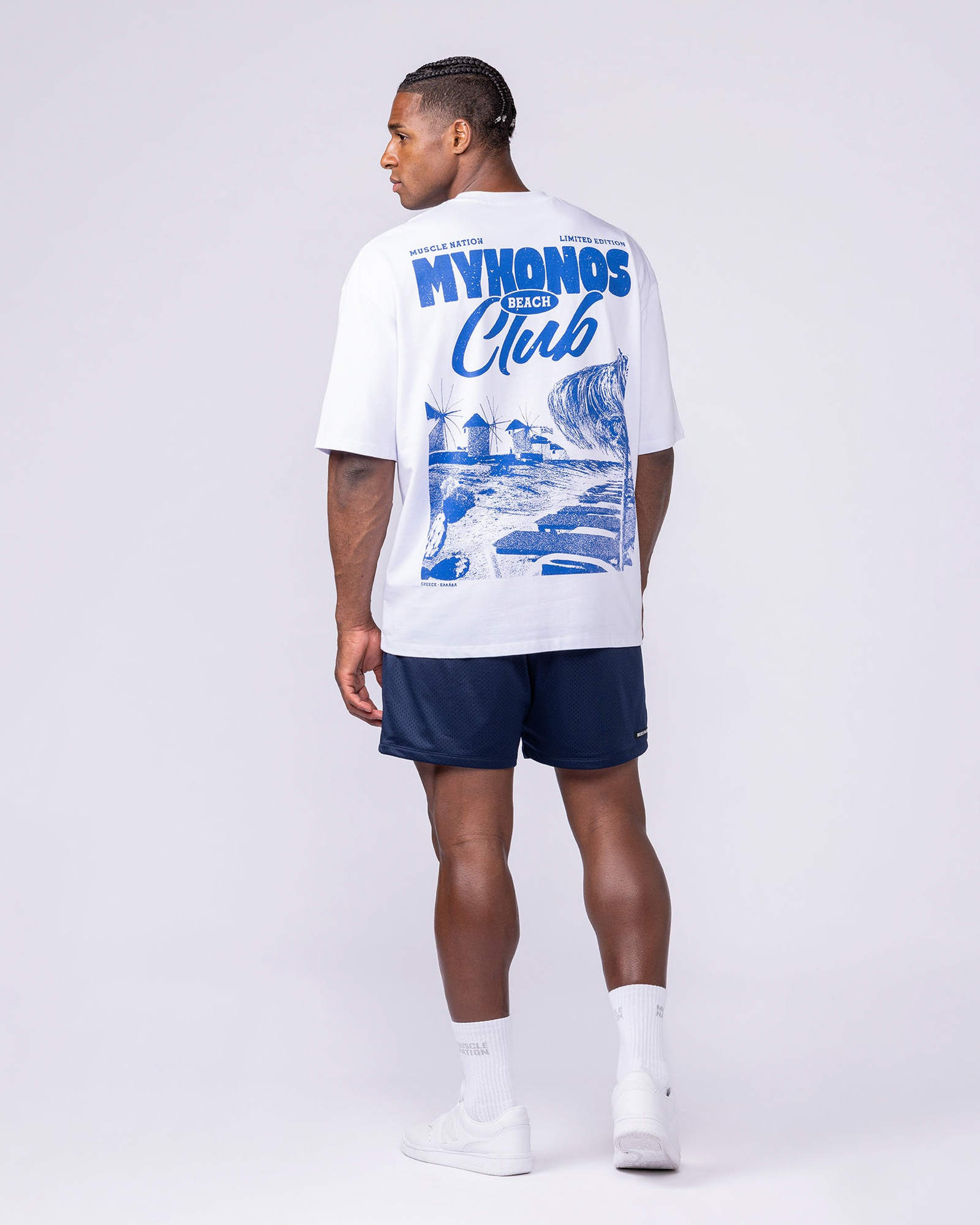 Mykonos Oversized Tee - White