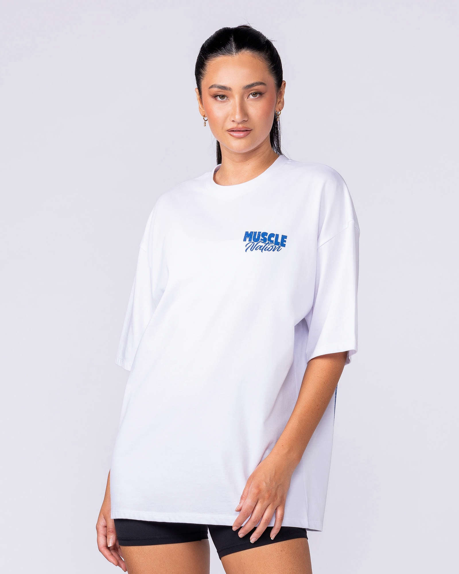 Mykonos Oversized Tee - White