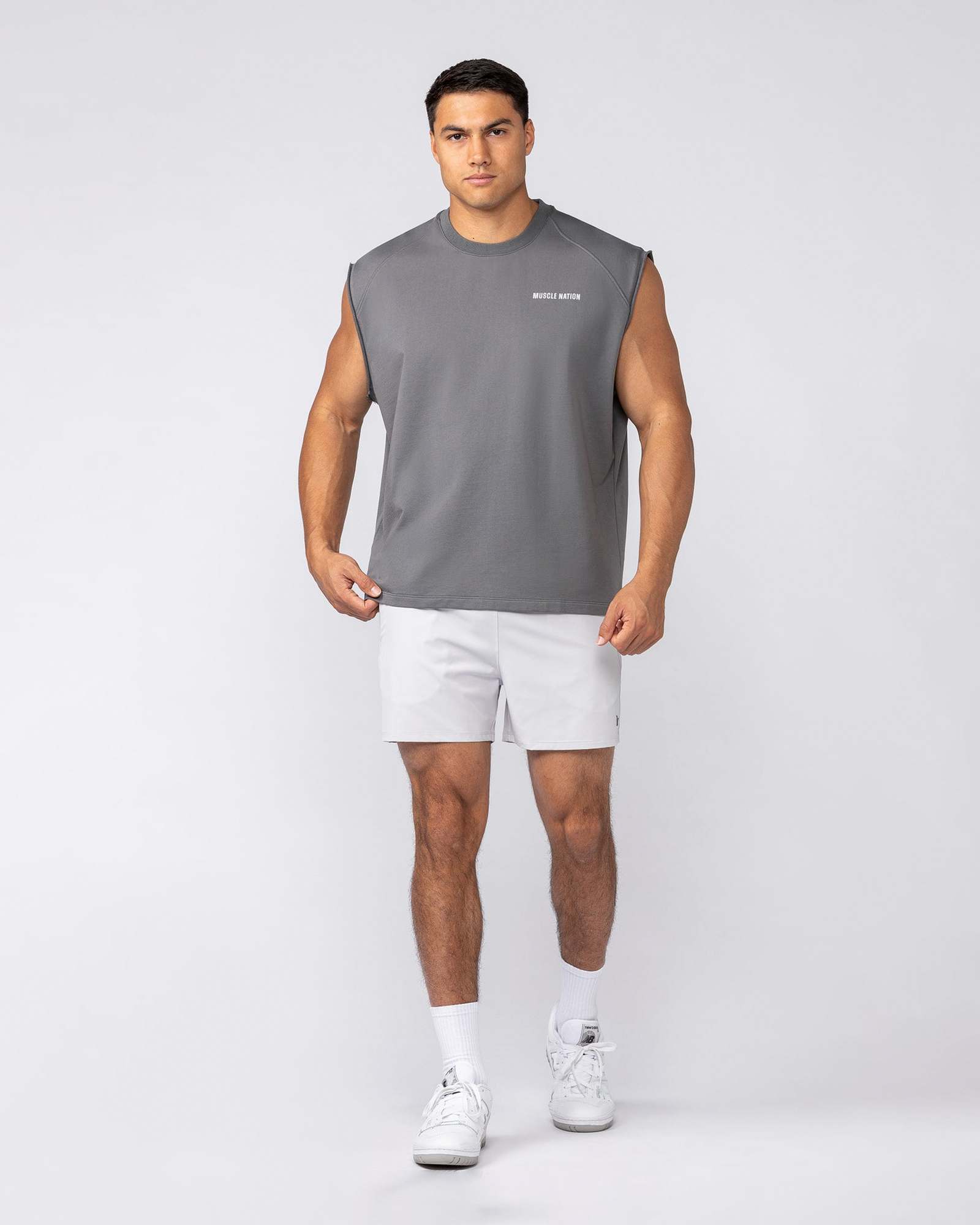 New Heights 4" Shorts - Ice Grey
