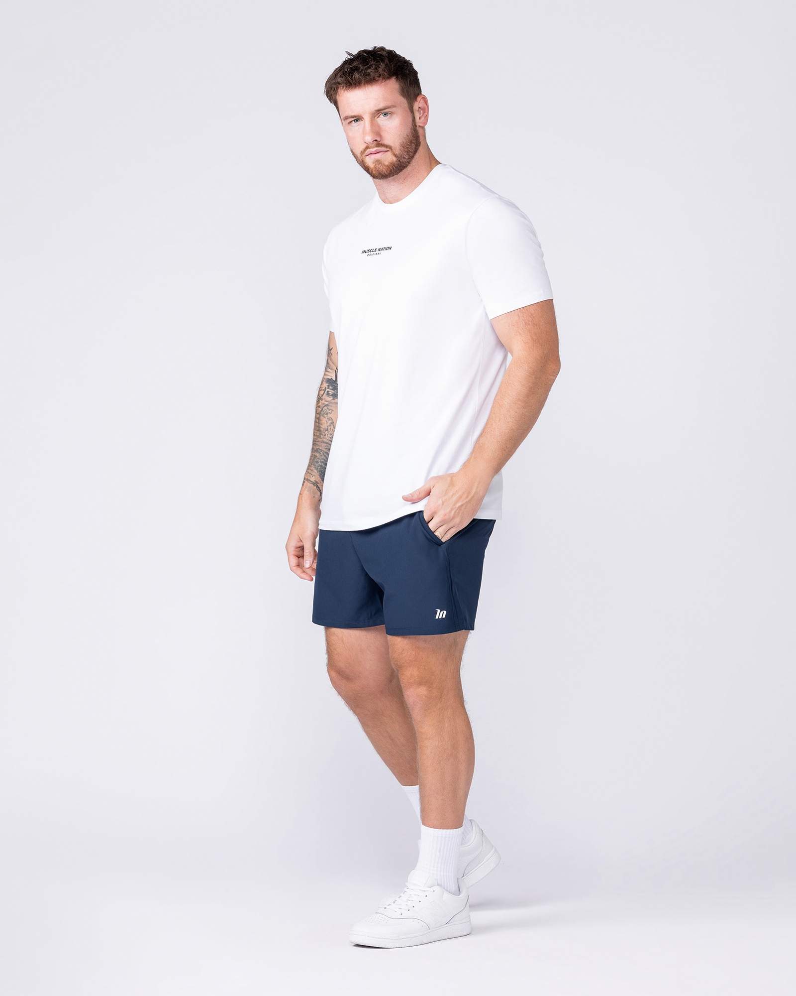 New Heights 4" Shorts - Navy