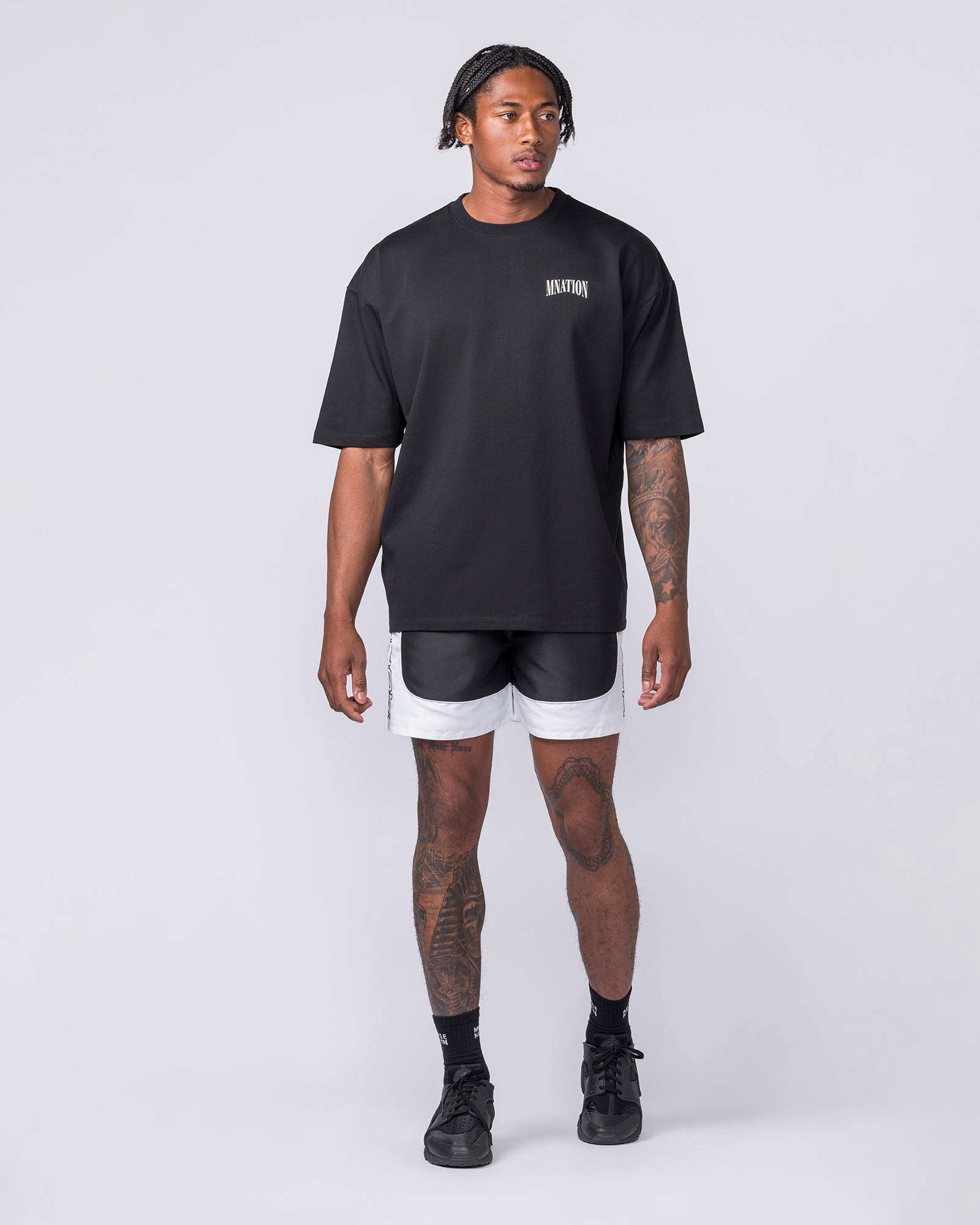 Off Duty Oversized Tee - Black
