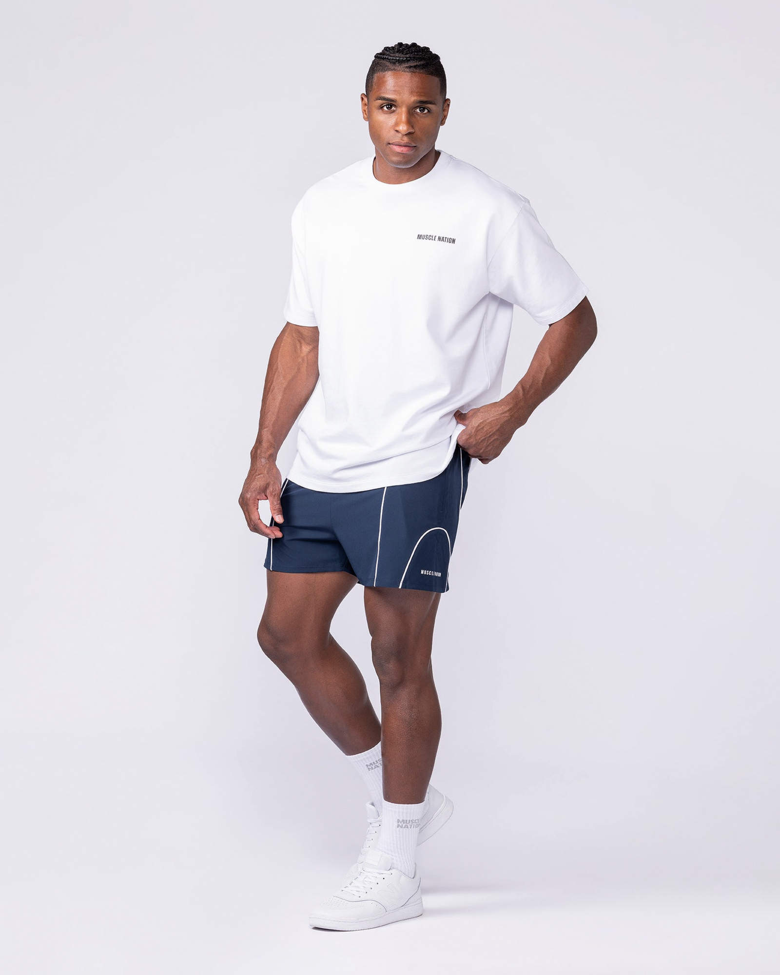 Offside Training 3" Shorts - Navy