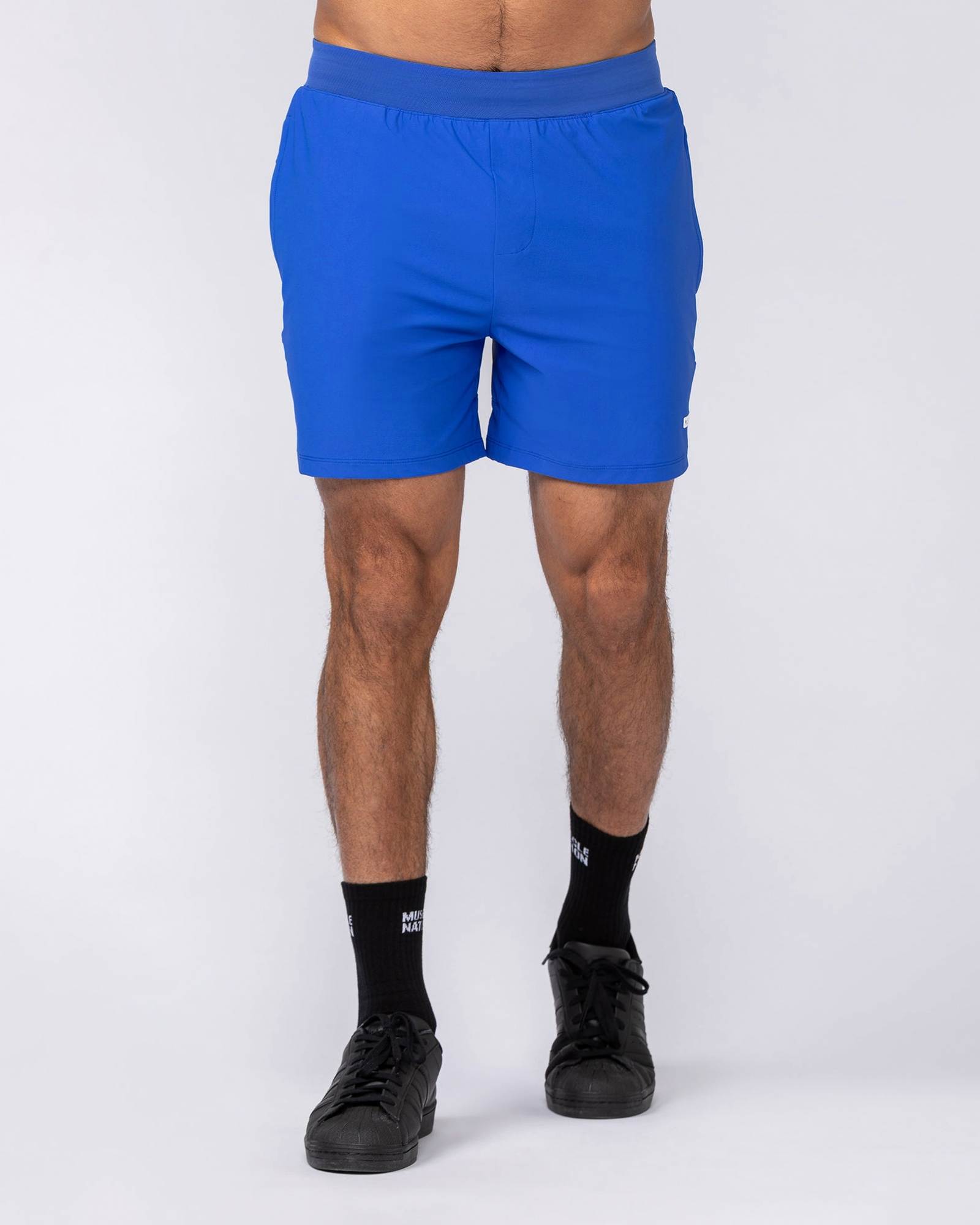 On Repeat Training 5" Shorts - Power Blue