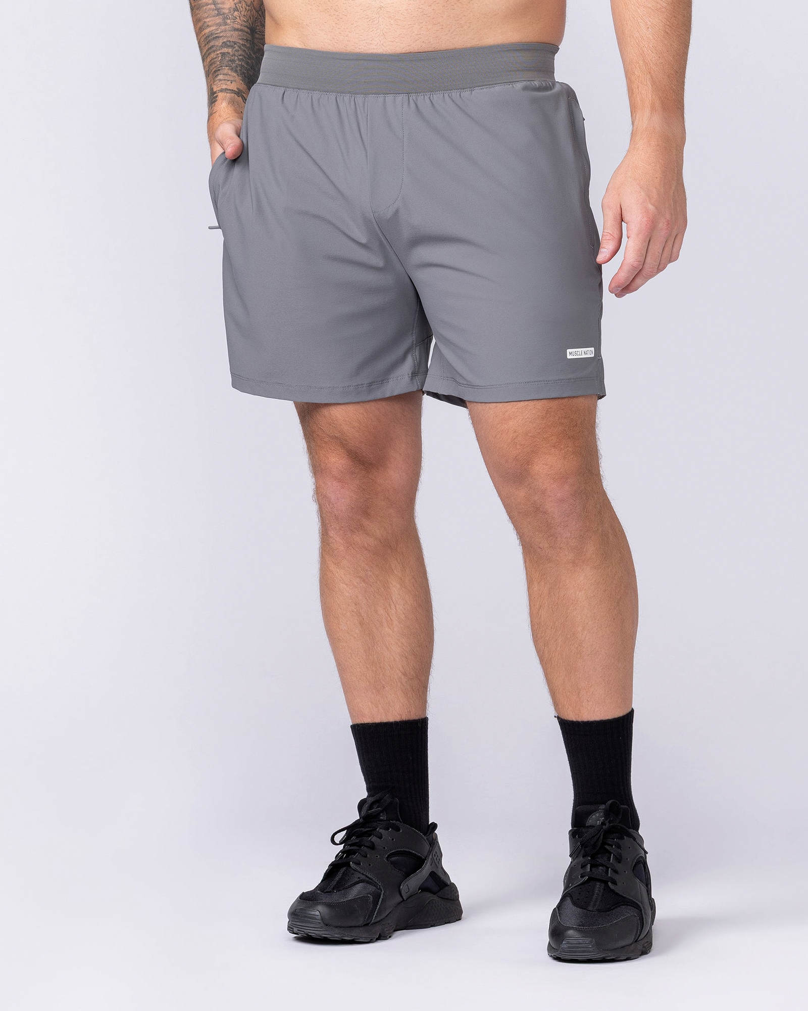 On Repeat Training 5" Shorts - Tornado