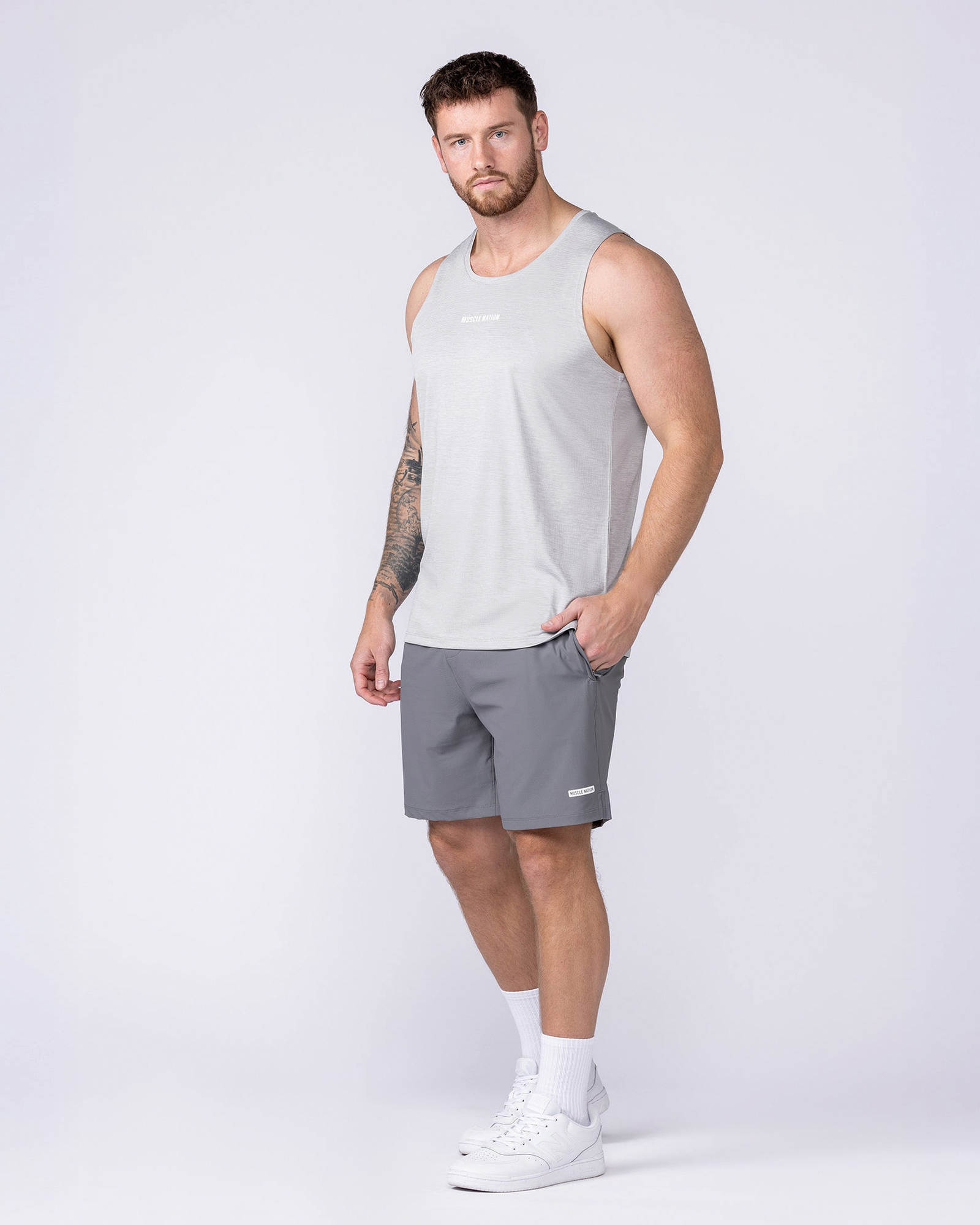 On Repeat Training 7" Shorts - Tornado