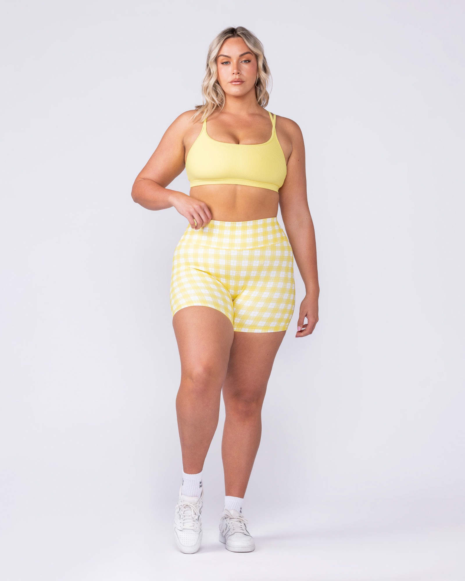 Pace It Rib Bra - Sunshine