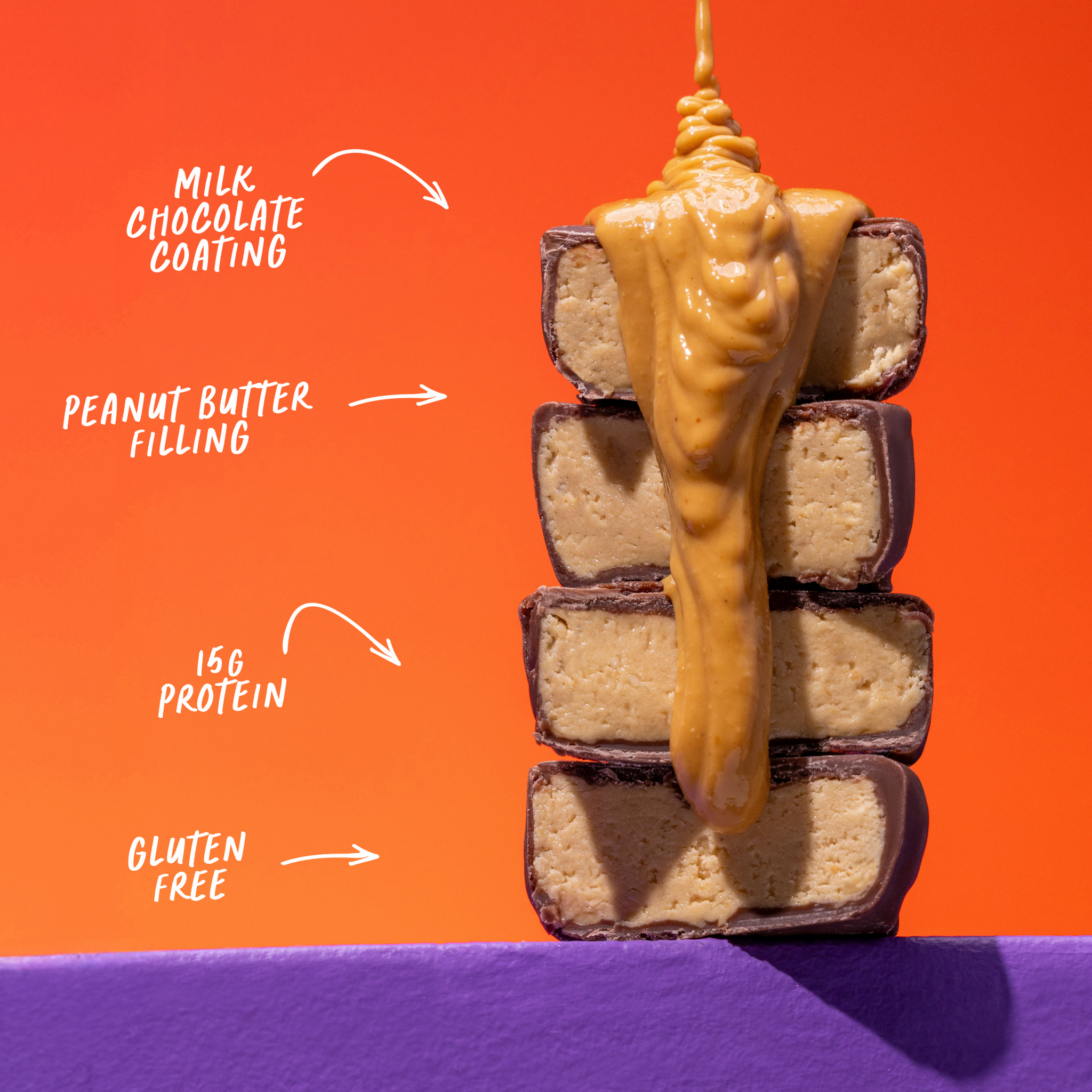 PEANUT BUTTER CUP - Choc Peanut - Box of 10