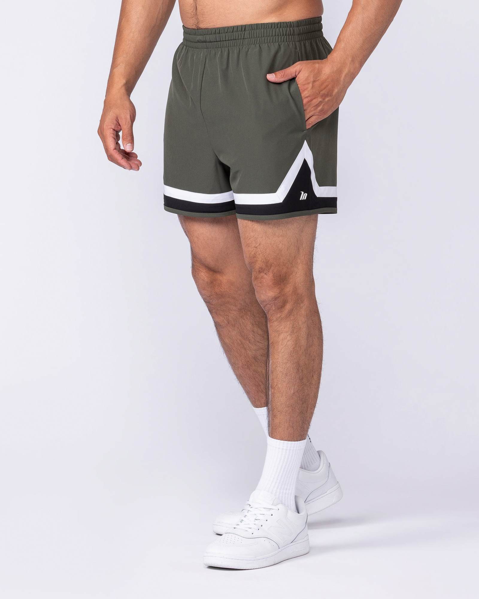 Player 4" Active Shorts - Dark Khaki