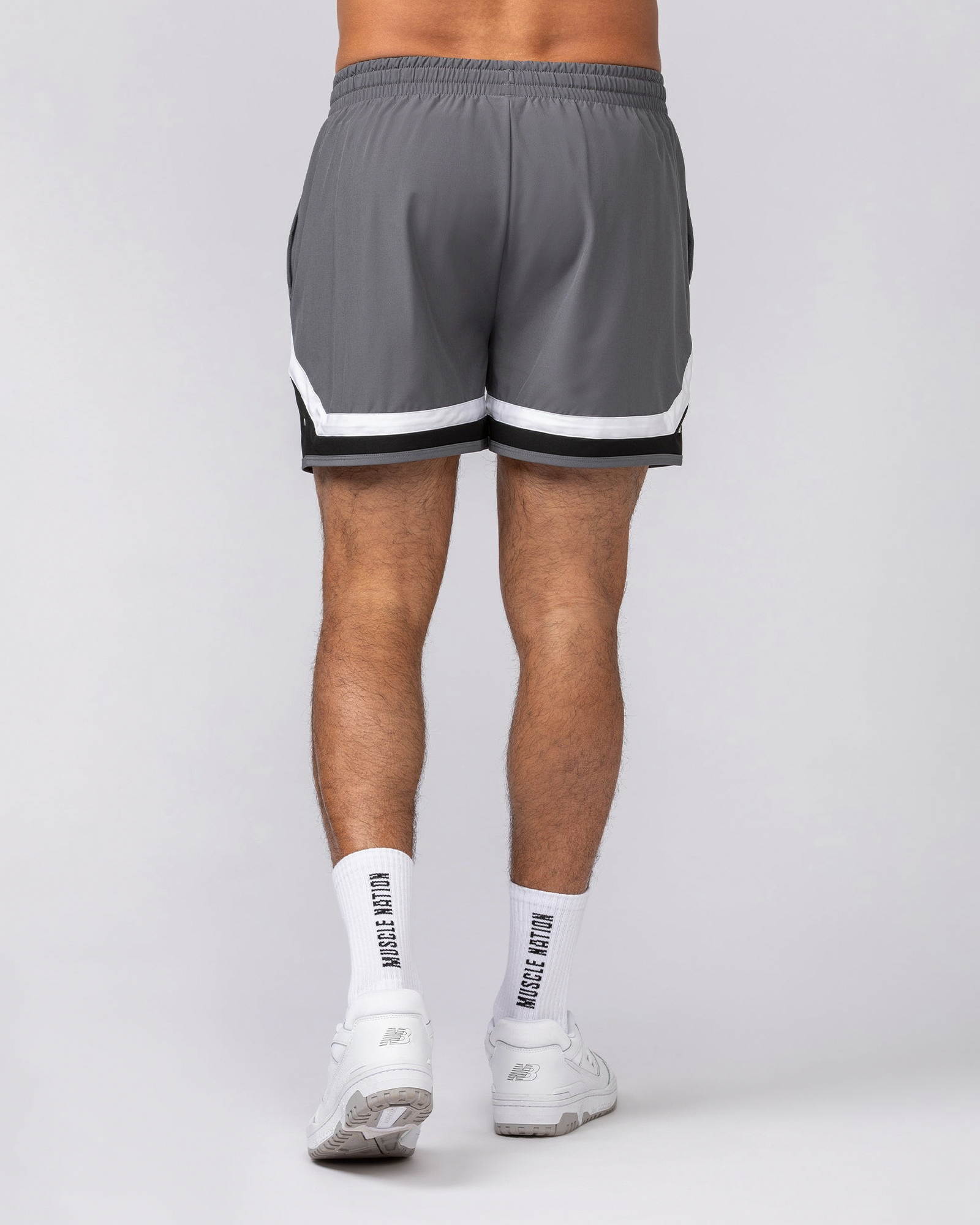 Player 4" Active Shorts - Gunmetal