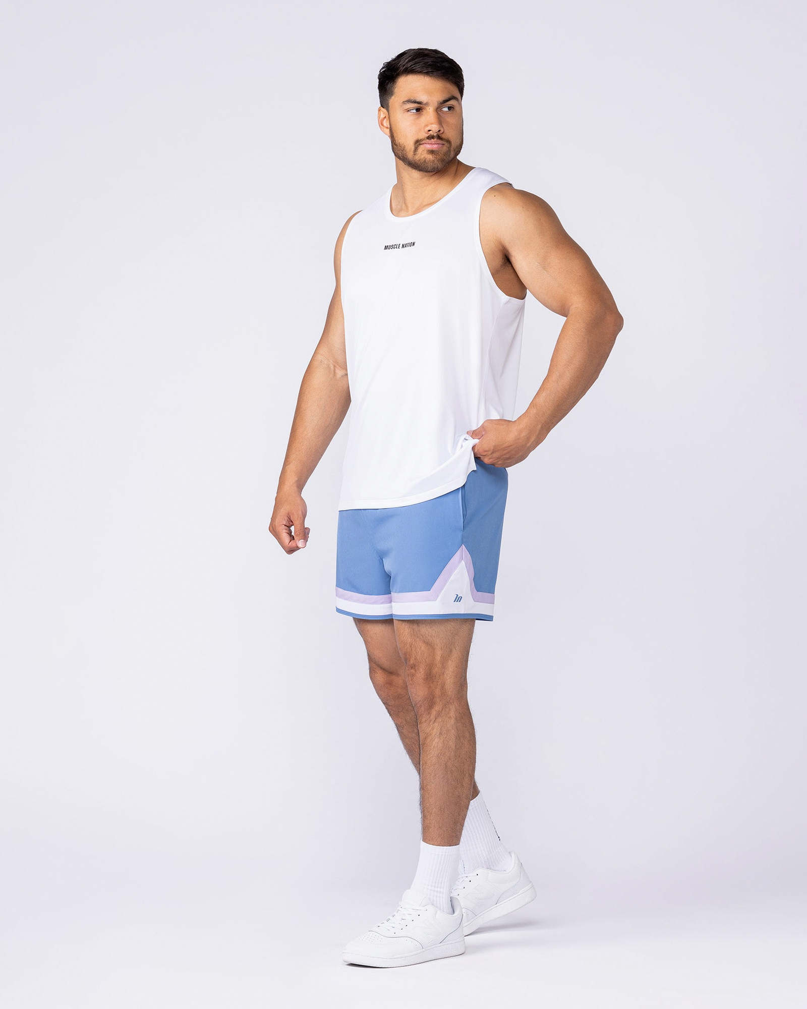 Player 4" Active Shorts - Pacific