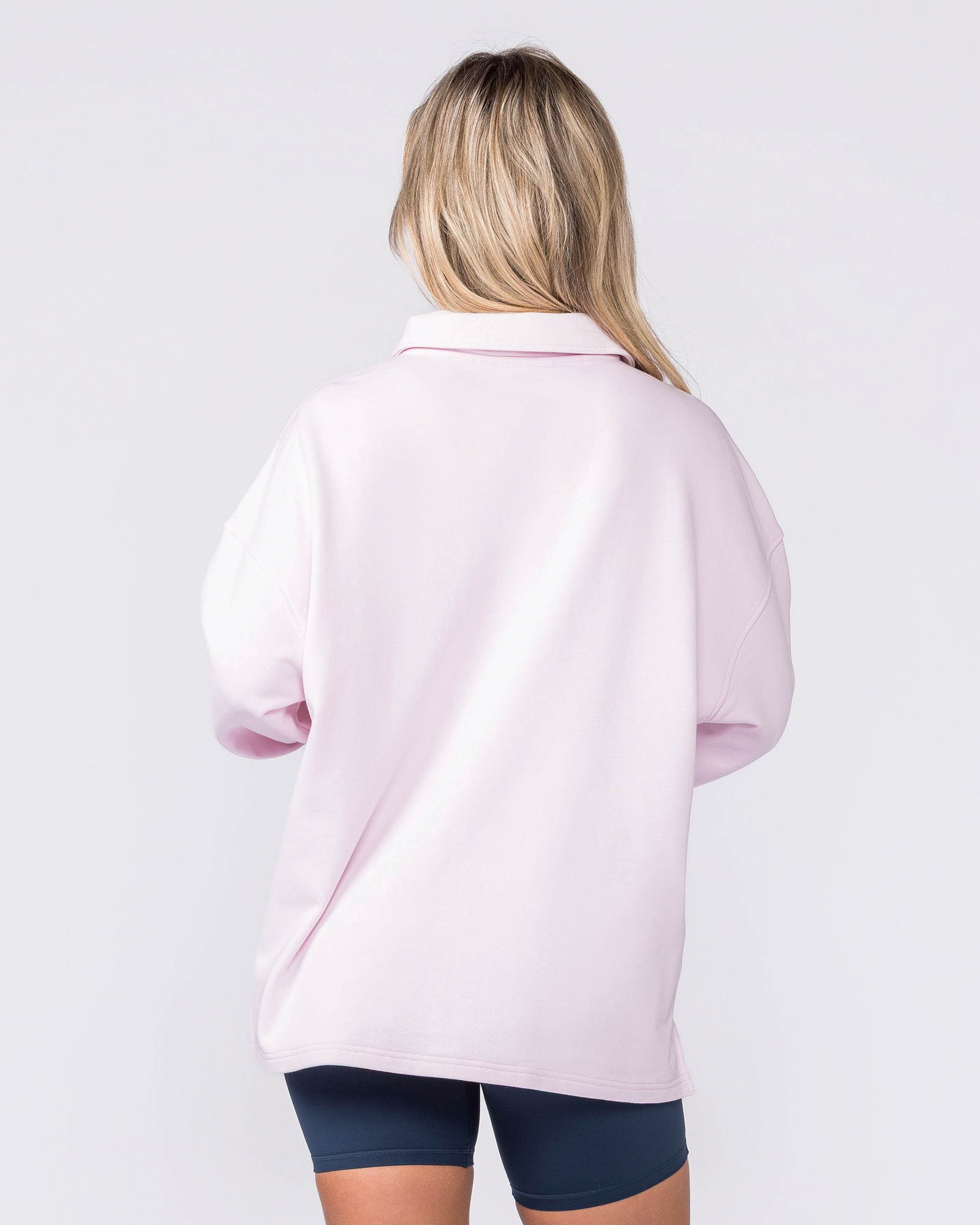 Polo Relaxed Pullover - Babydoll