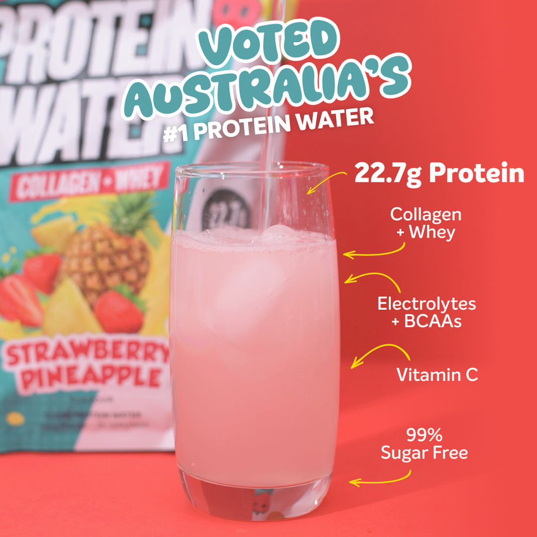 LOSERFRUIT PROTEIN WATER - Strawberry Pineapple - 25 serves