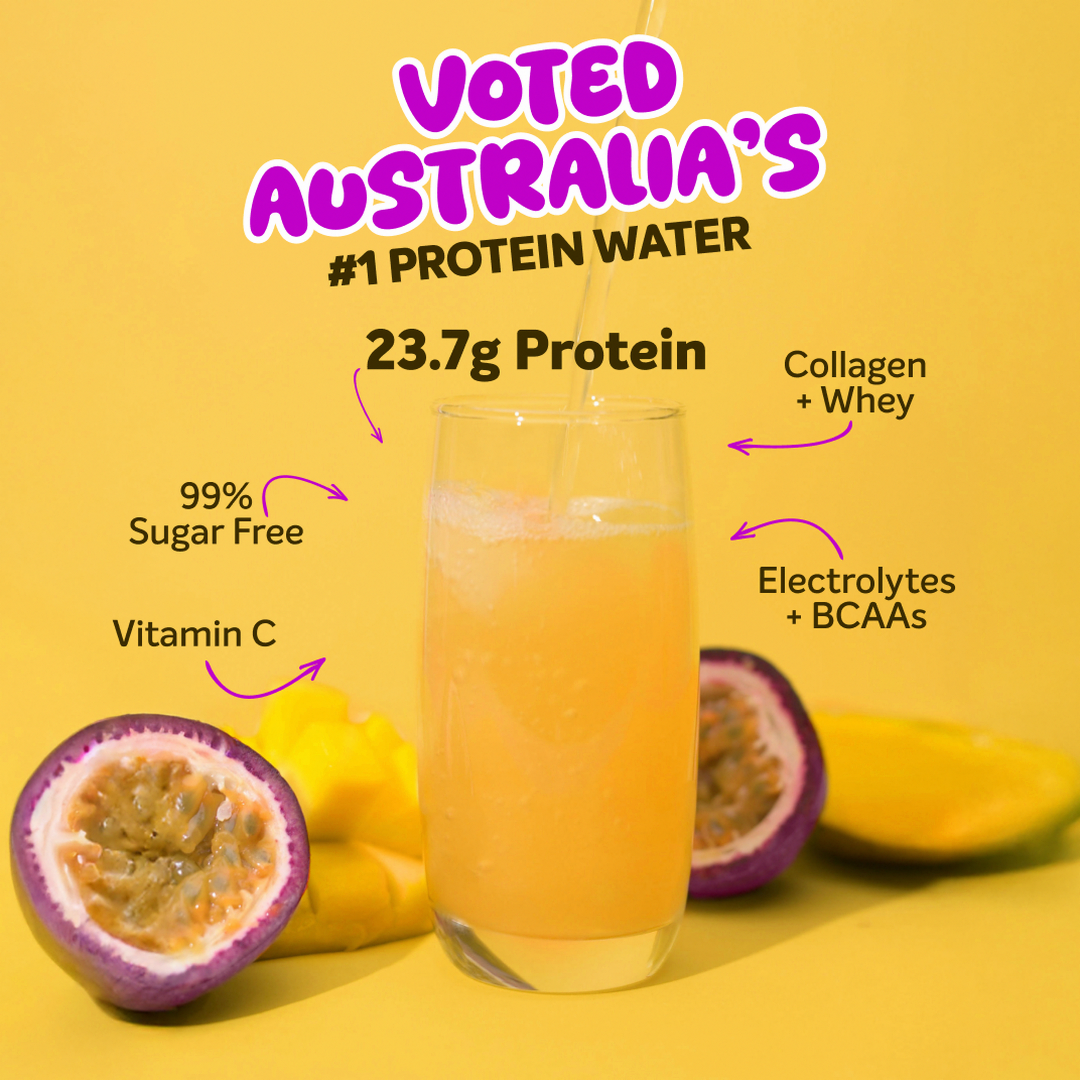 PROTEIN WATER - Mango Passionfruit - 25 serves