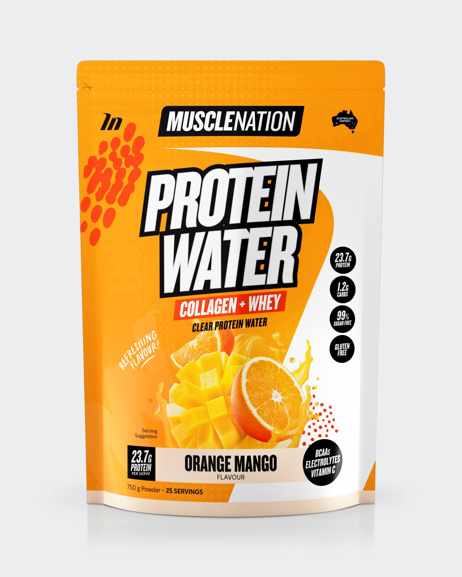 PROTEIN WATER - Orange Mango - 25 serves