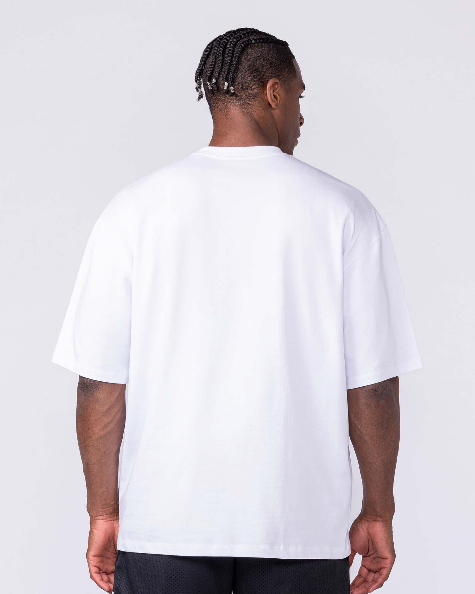 Push The Limits Oversized Tee - White