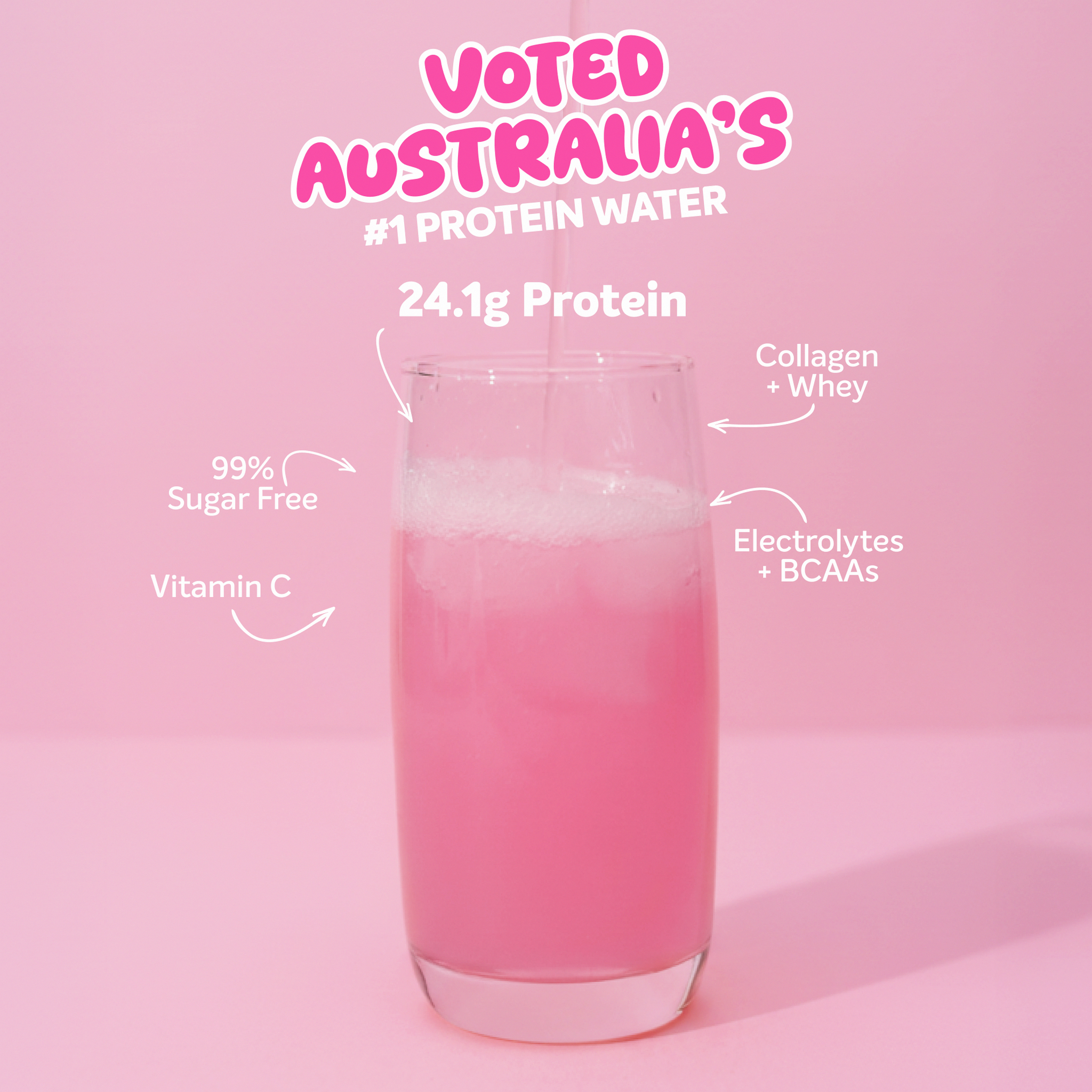 PROTEIN WATER - Creaming Soda - 25 serves