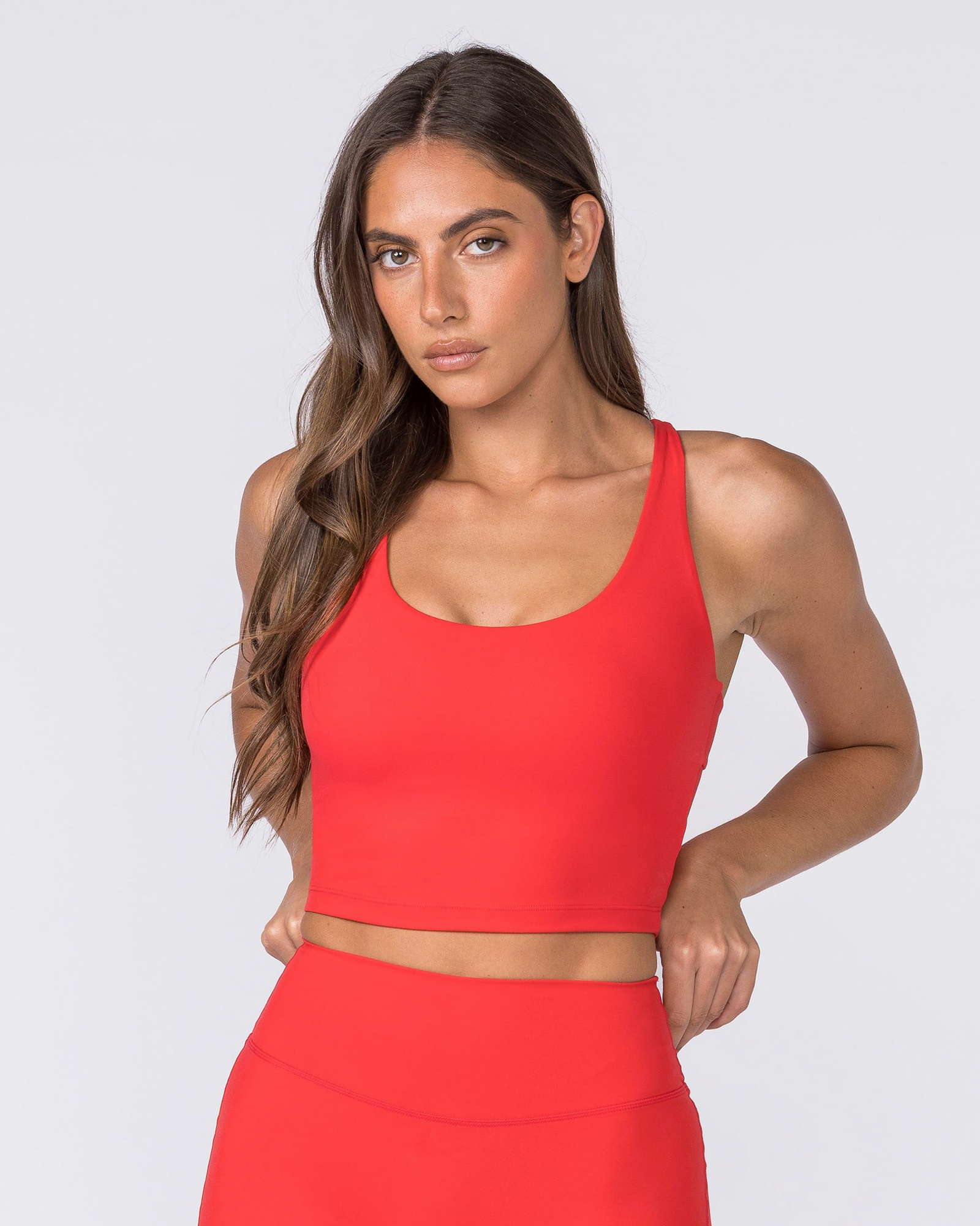 Racer Bra Tank - Salsa