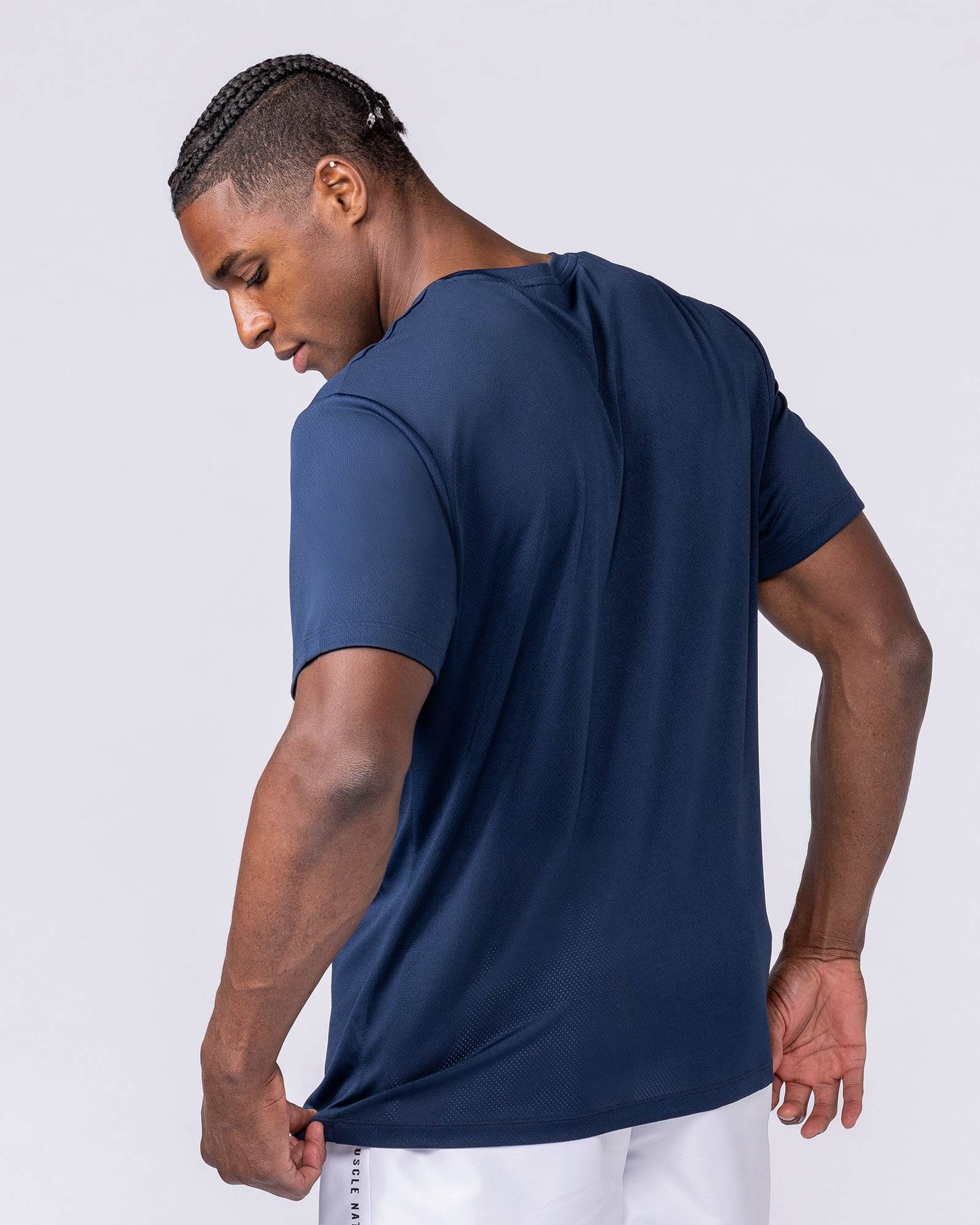 Relaxed Active Tee - Navy