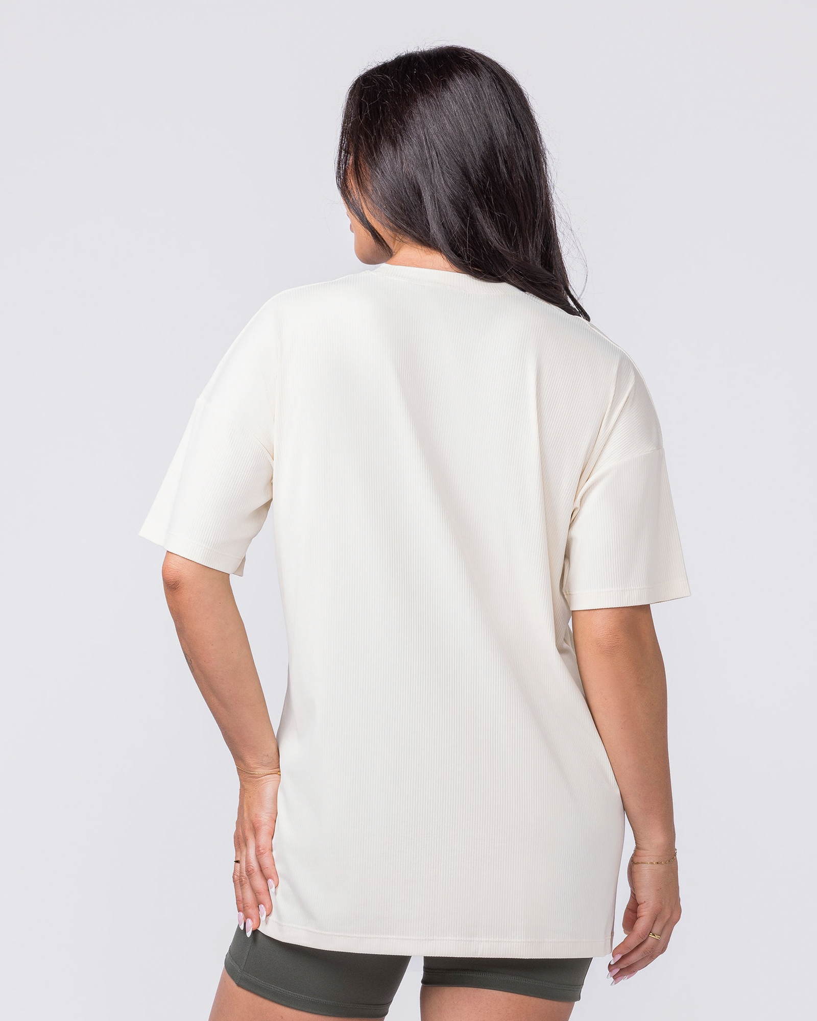 Relaxed Rib Training Tee - Dew