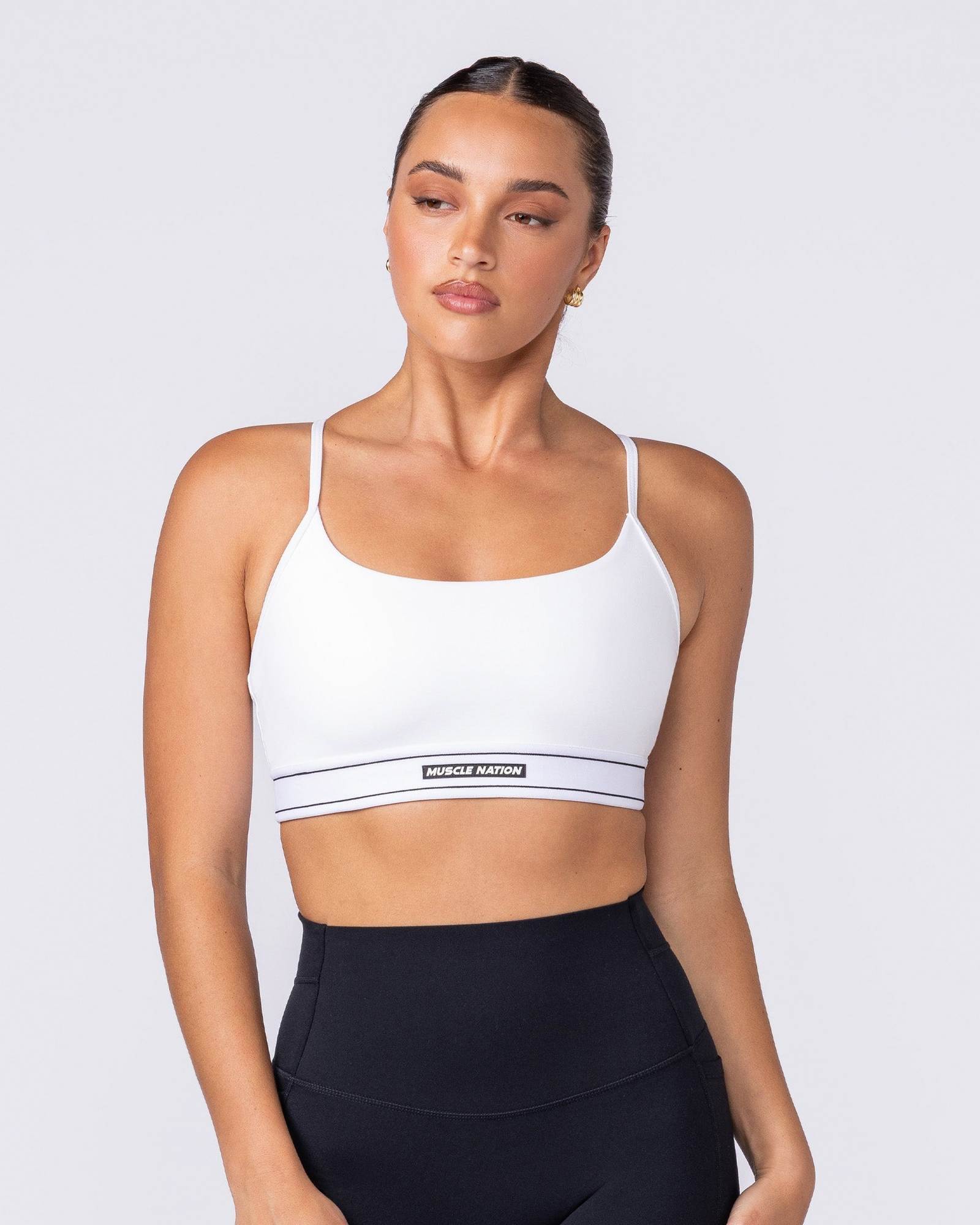 Relay Bra - White