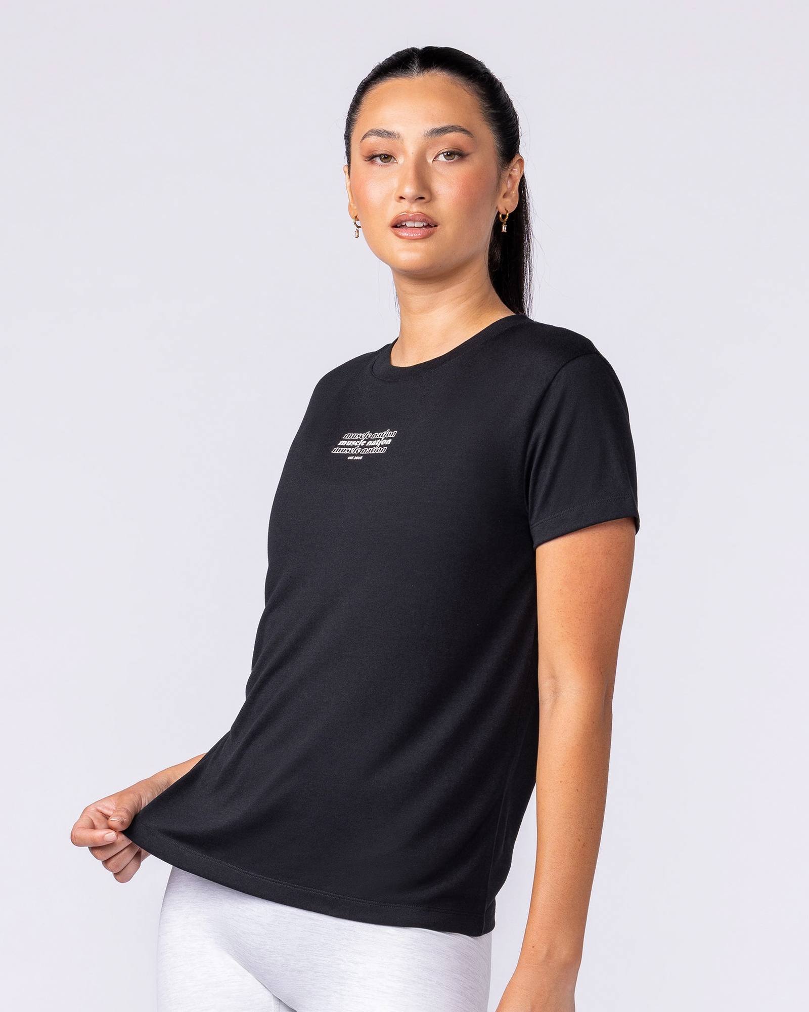 Results Training Tee - Black