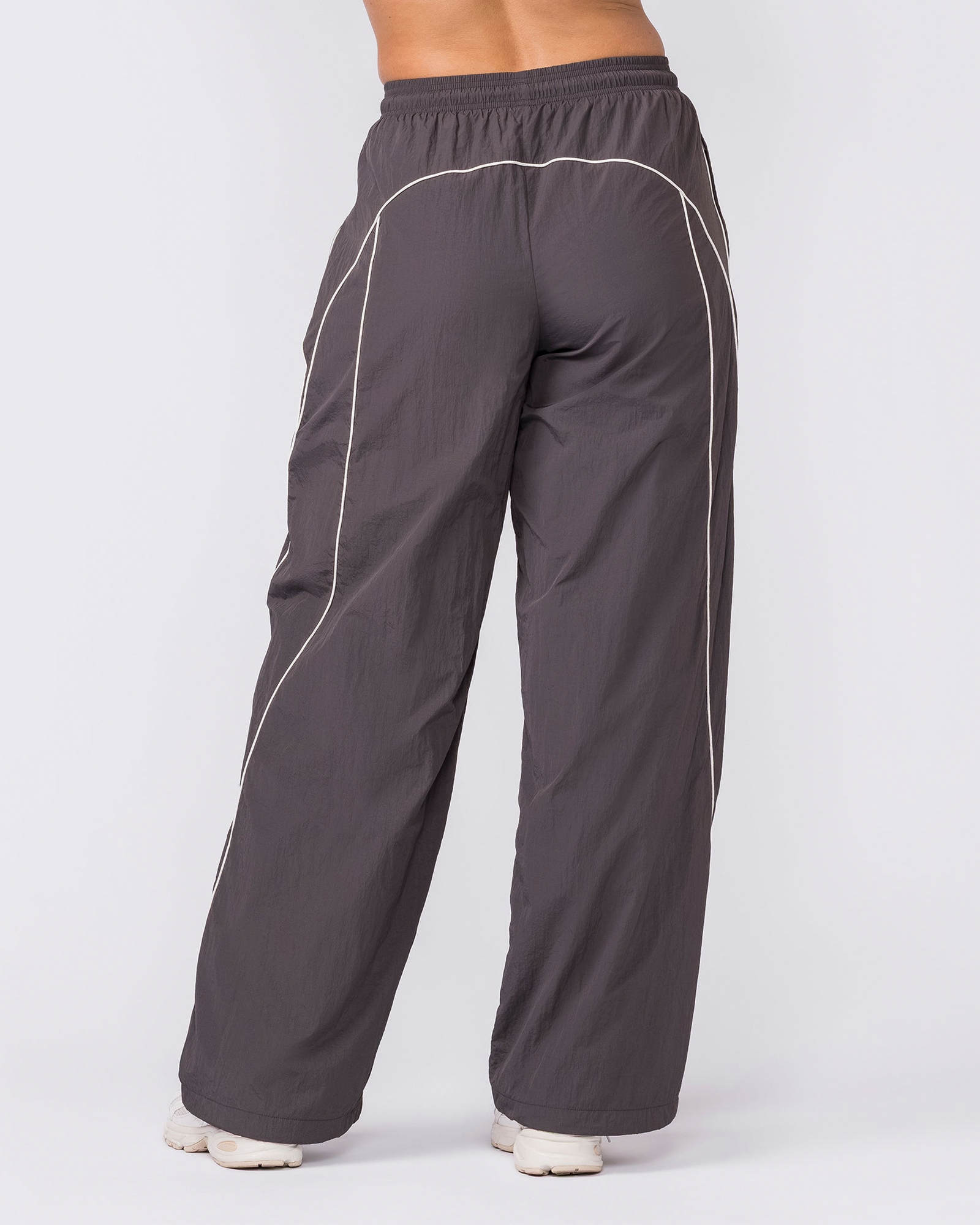Revival Straight Leg Track Pants - Slate