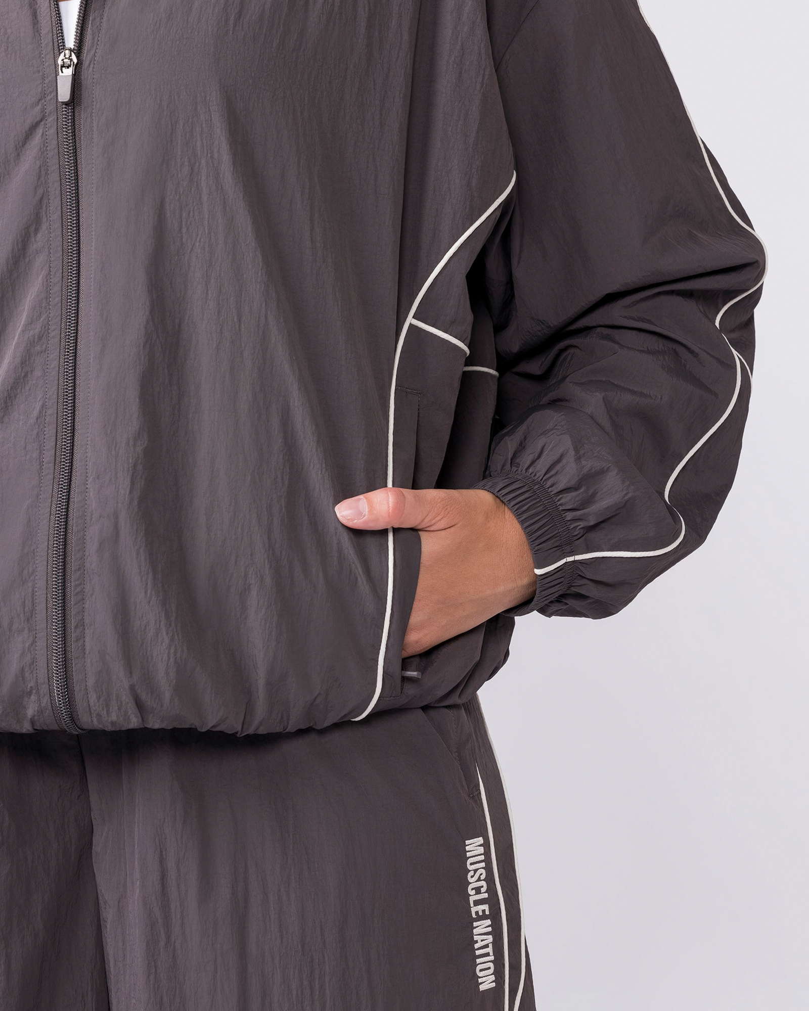 Revival Track Jacket - Slate