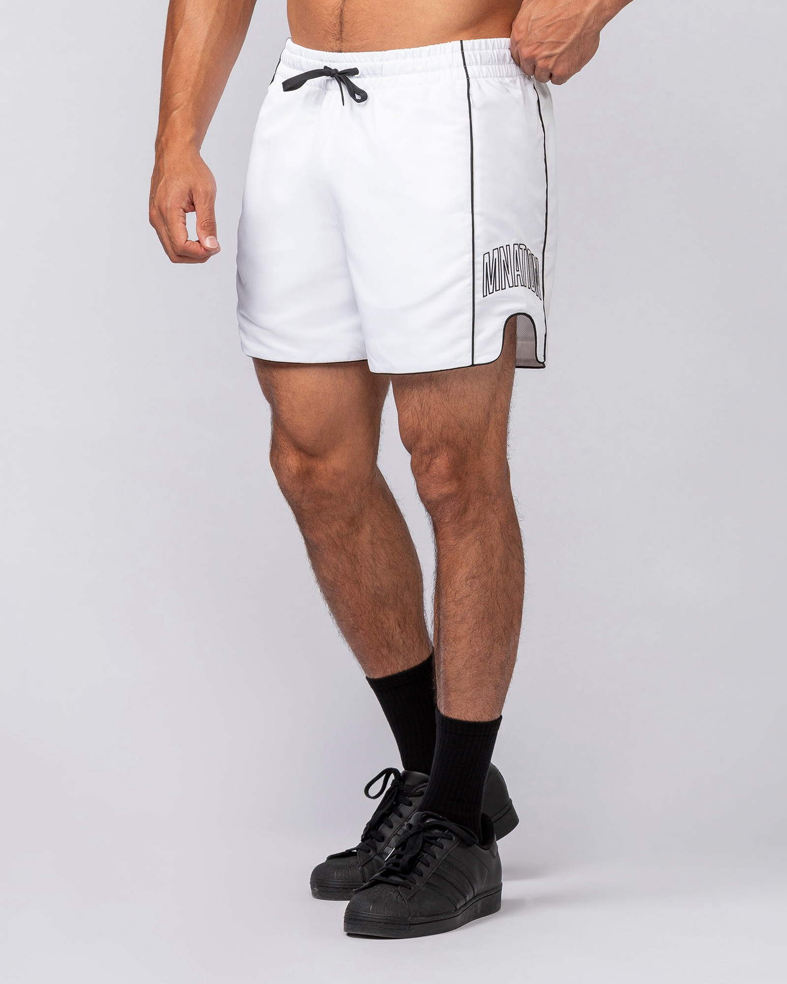 Round House 5" Shorts - White