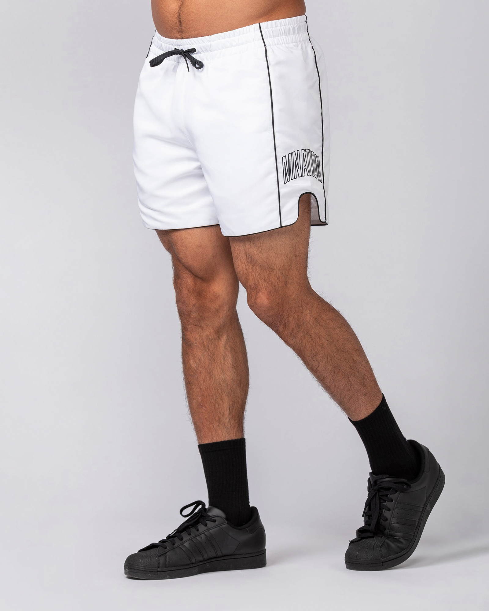 Round House 5" Shorts - White