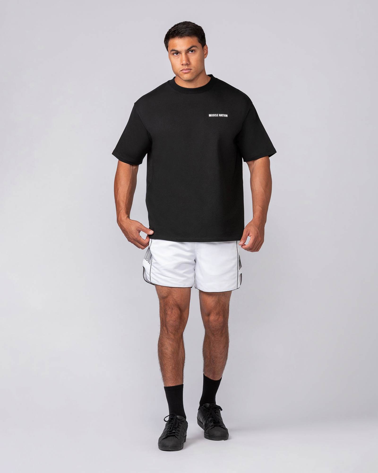 Round House 5" Shorts - White