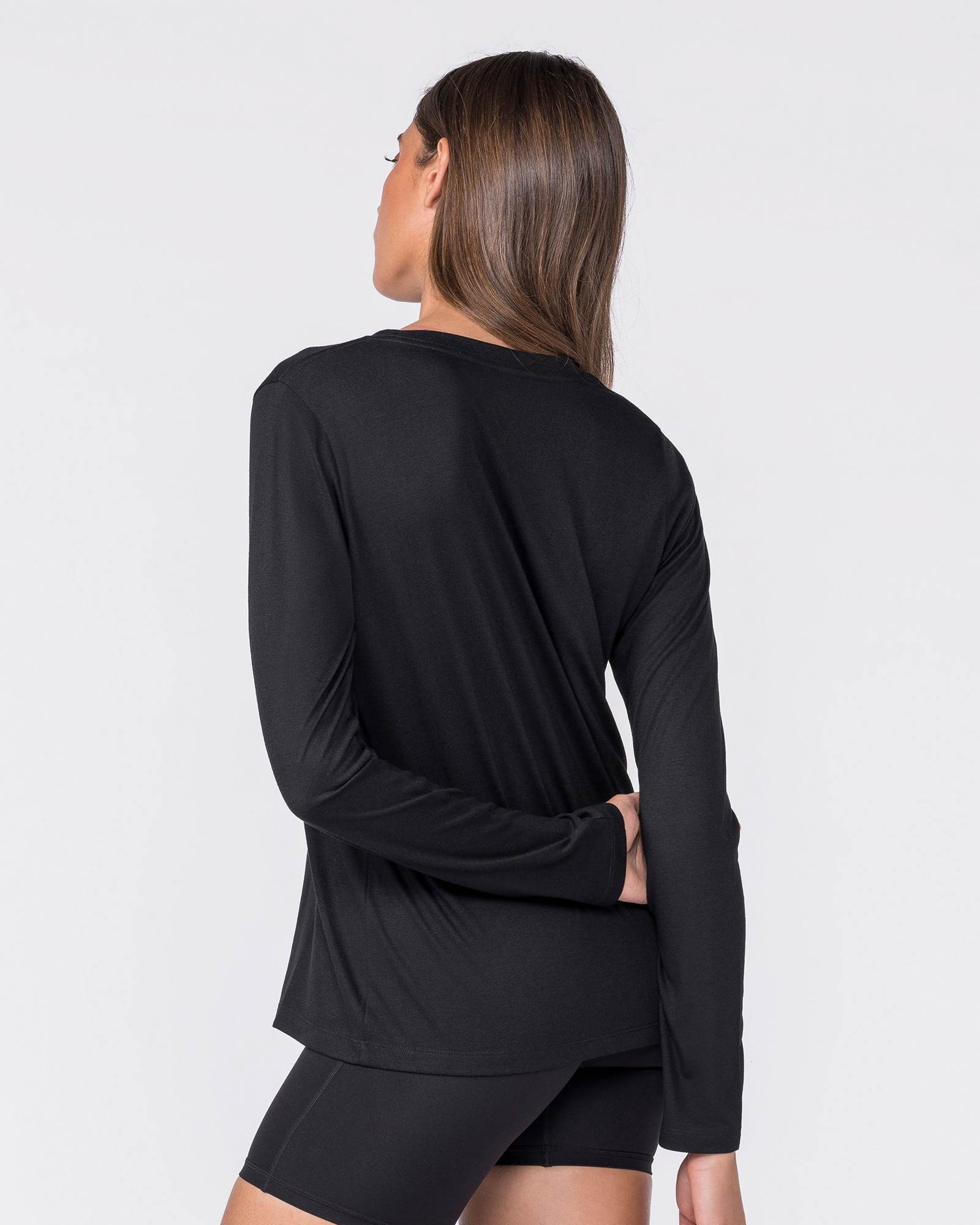 Routine Long Sleeve Top - Black