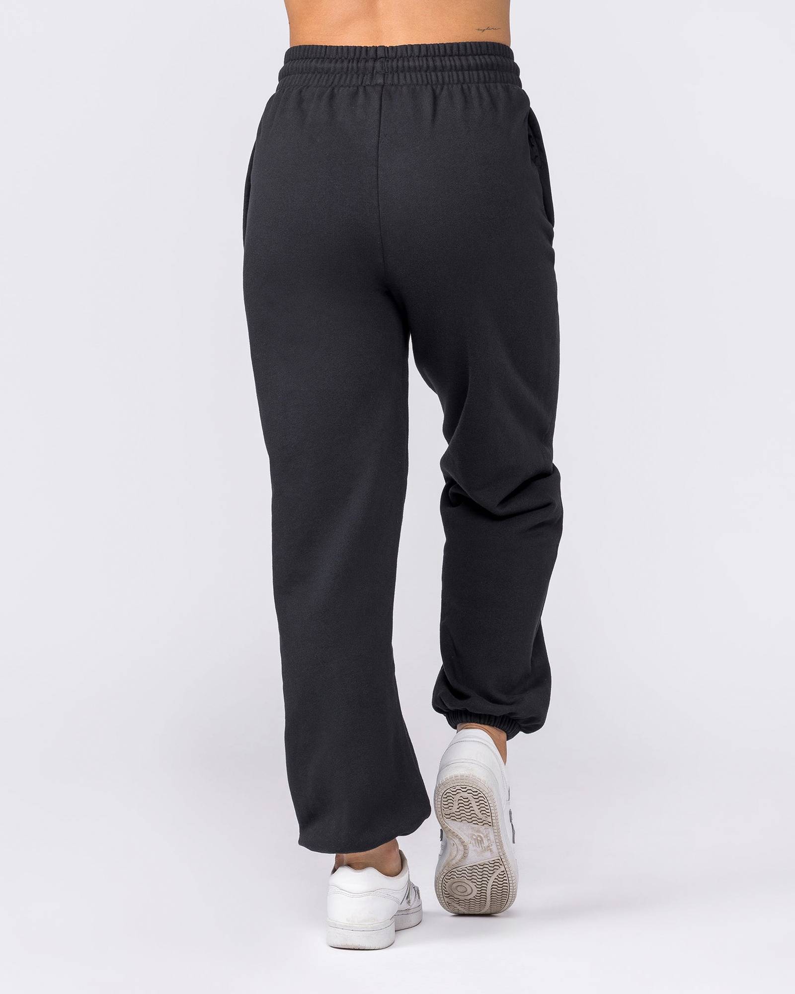 Routine Slouchy Trackies - Black