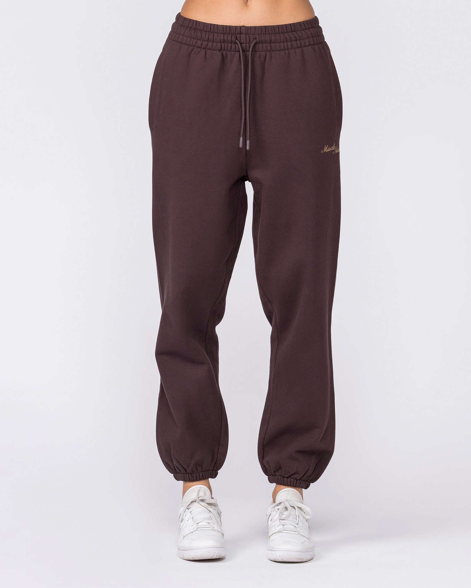 Routine Slouchy Trackies - Cocoa