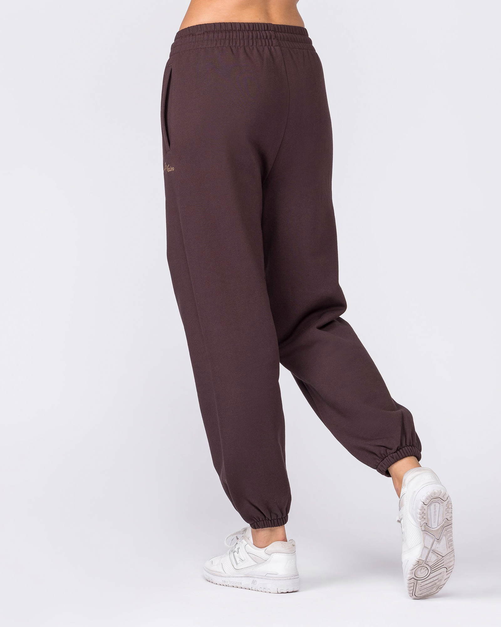 Routine Slouchy Trackies - Cocoa